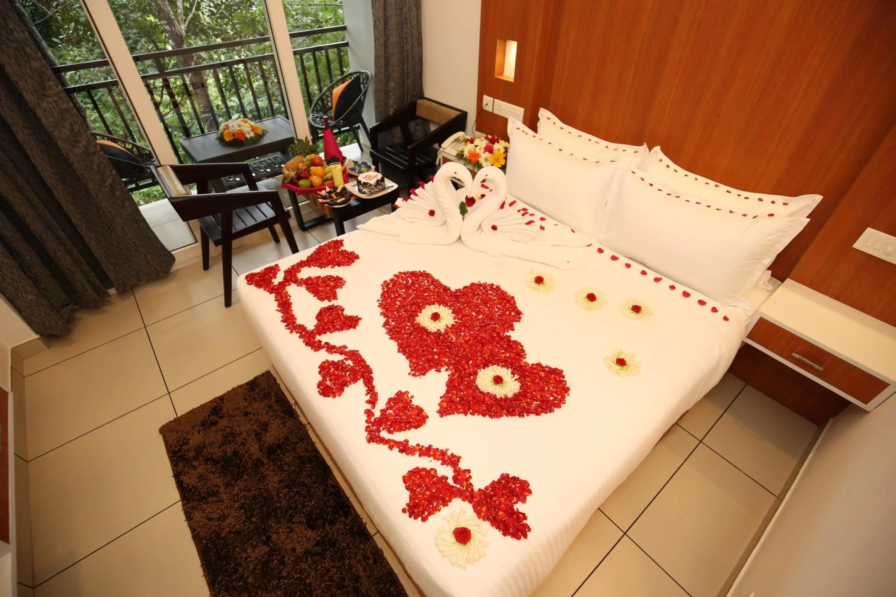 Photo of the whole room, Bed in AMUSE VISTA RESORTS AND SPA