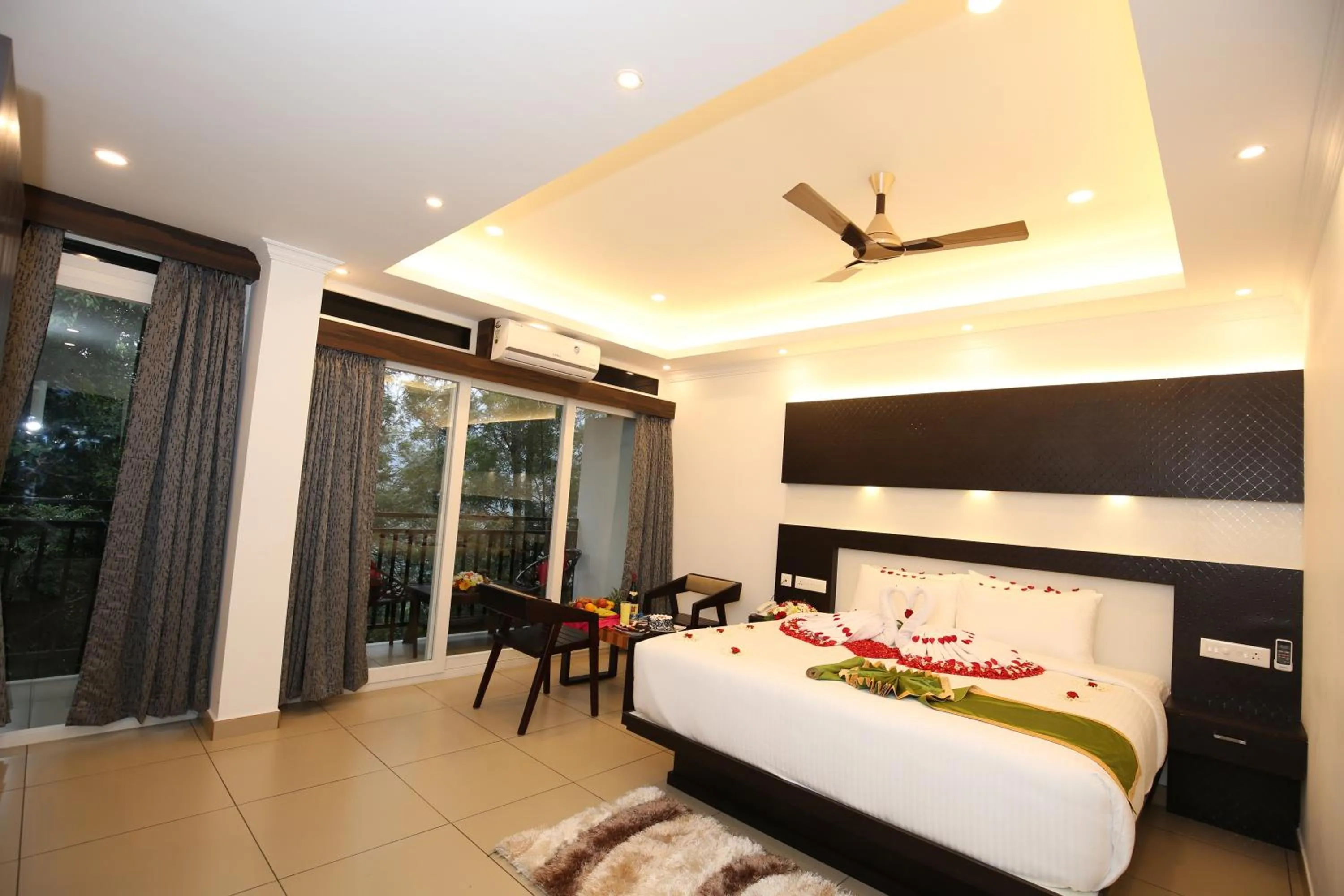 Photo of the whole room, Bed in AMUSE VISTA RESORTS AND SPA