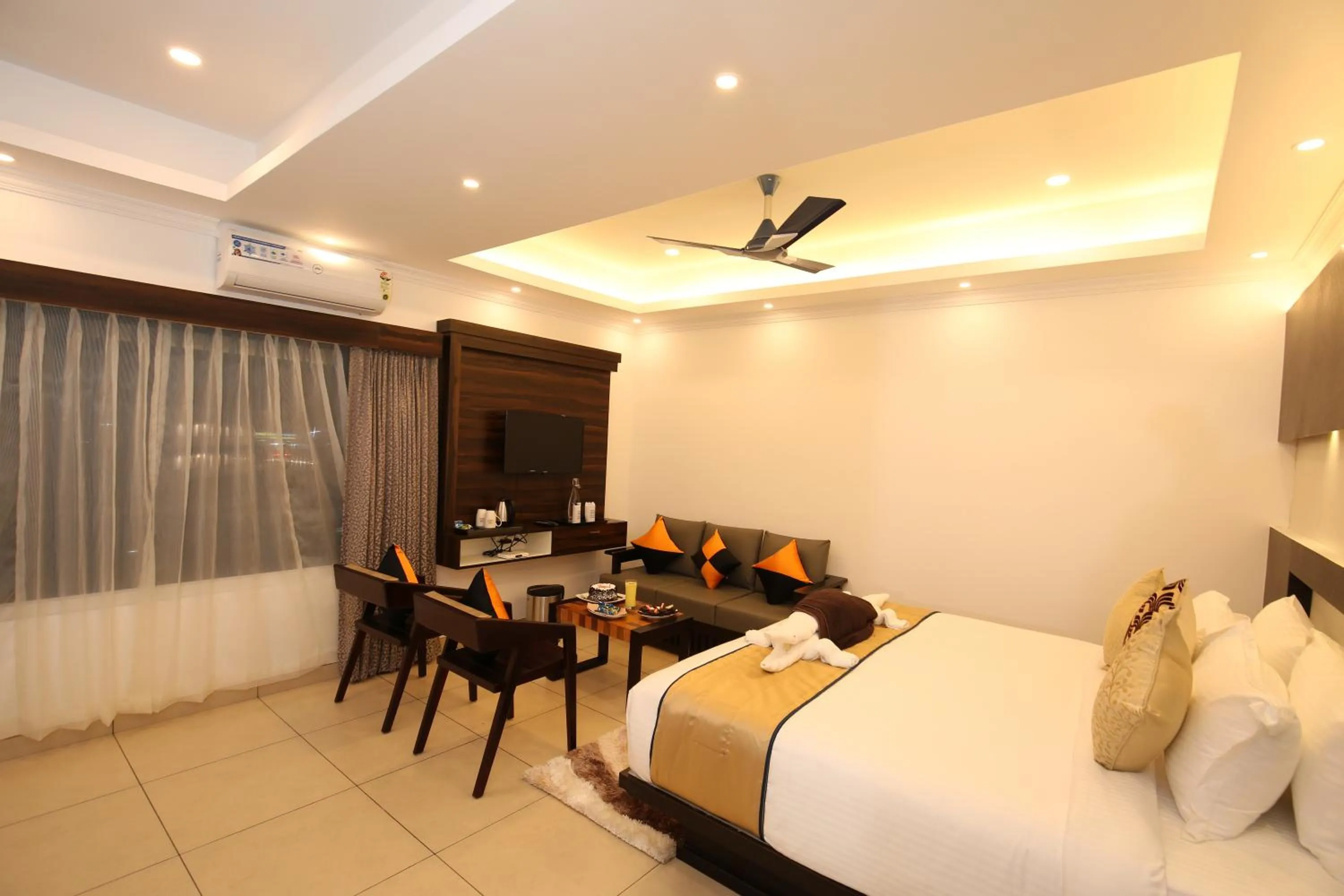 Photo of the whole room, Bed in AMUSE VISTA RESORTS AND SPA