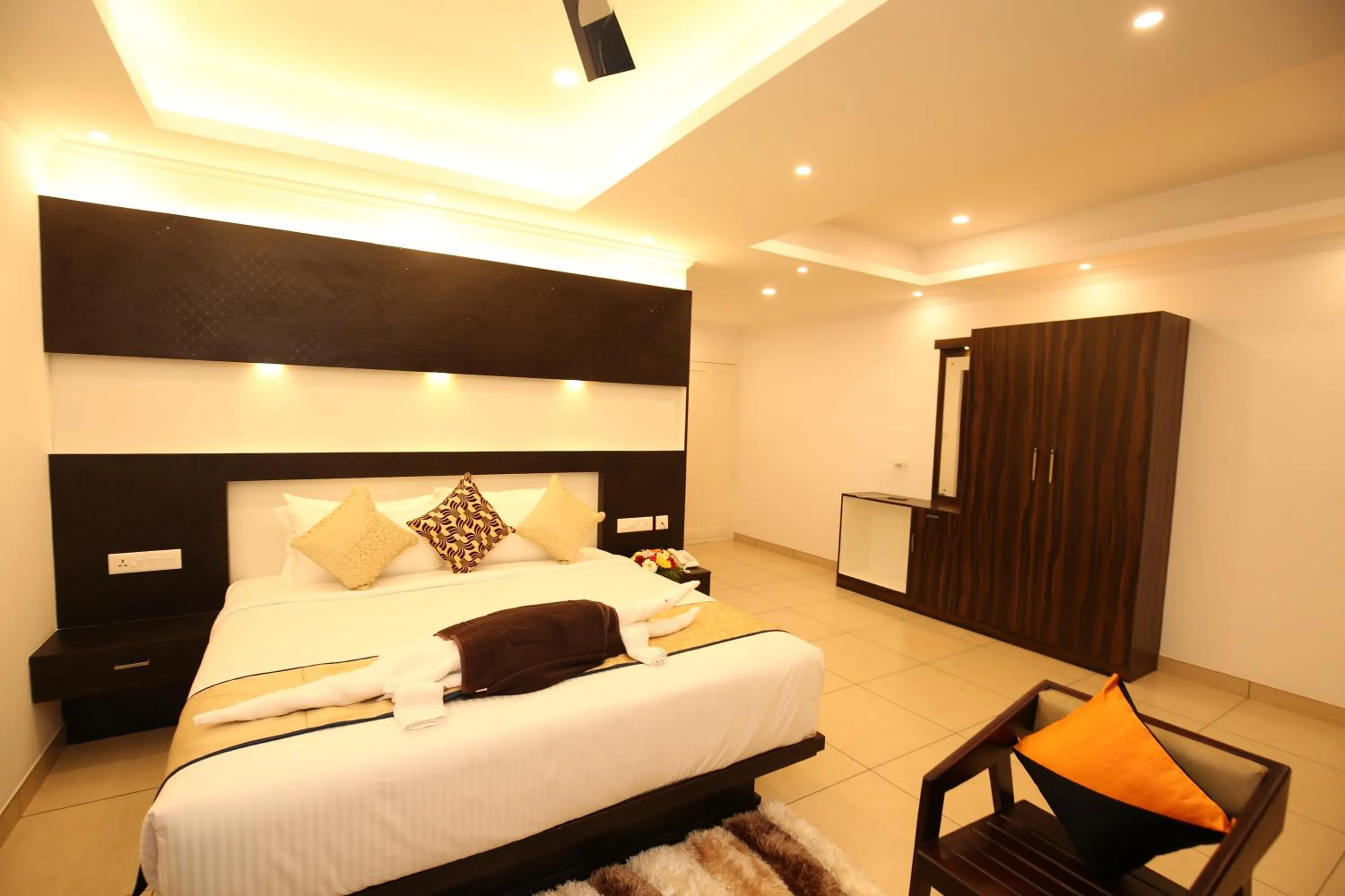 Photo of the whole room, Bed in AMUSE VISTA RESORTS AND SPA