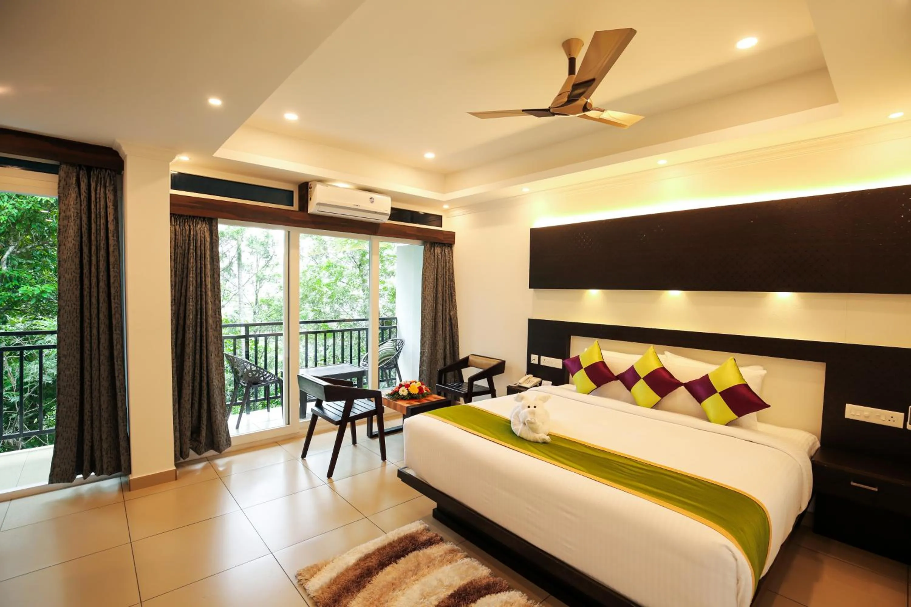 Photo of the whole room, Bed in AMUSE VISTA RESORTS AND SPA