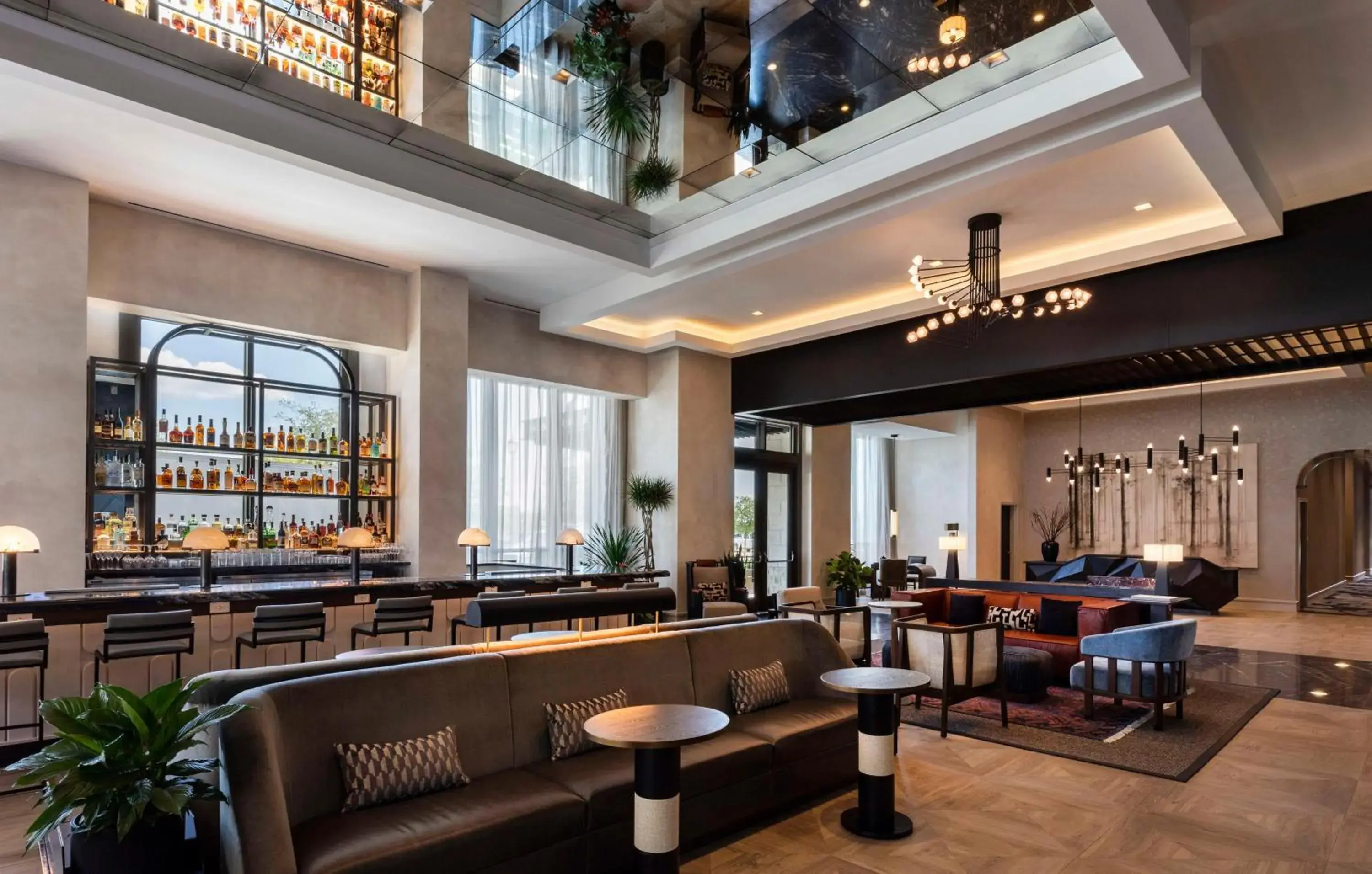 Lounge or bar in Thompson Savannah, by Hyatt Lounge or bar in Thompson Savannah, by Hyatt
