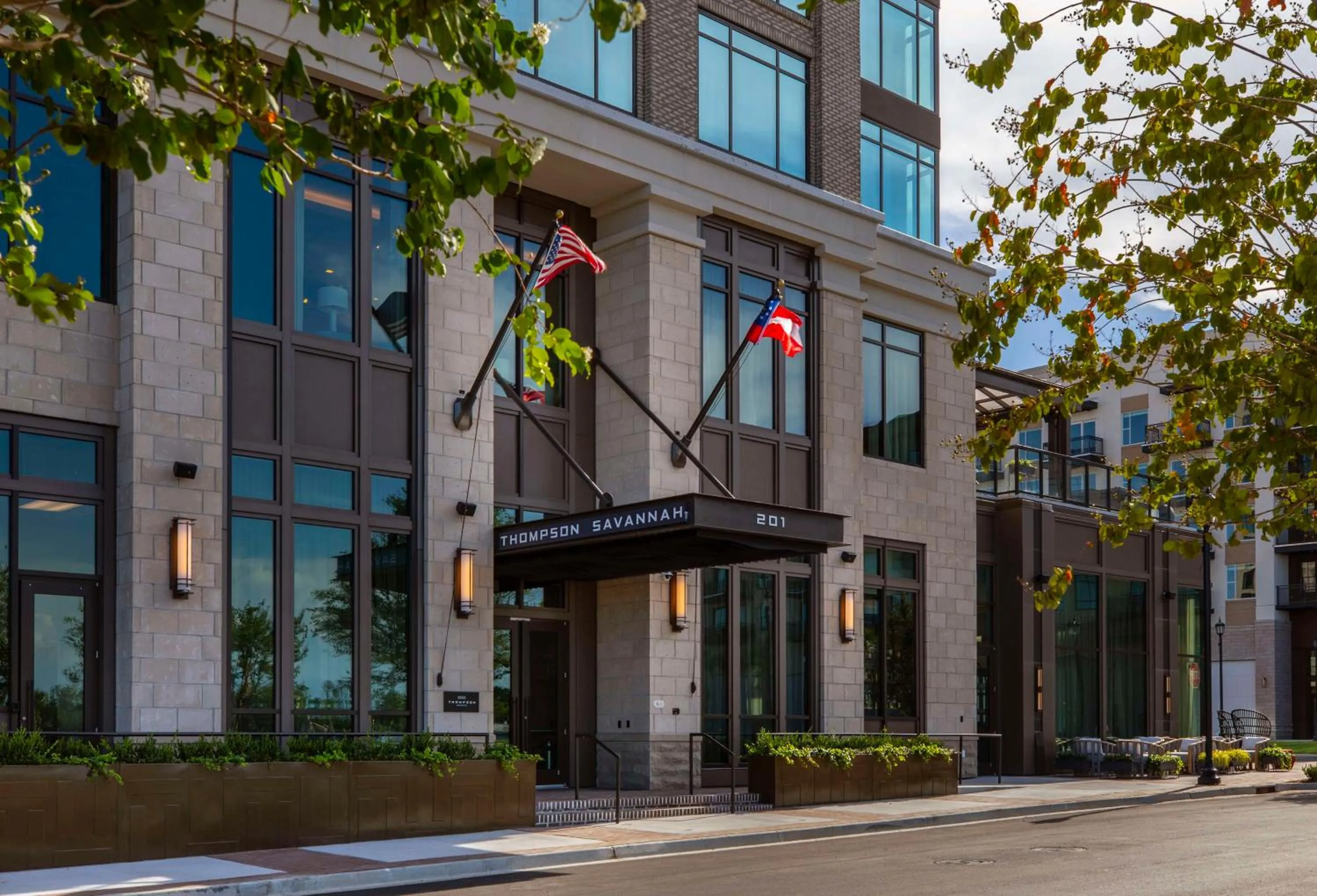 Property building in Thompson Savannah, by Hyatt