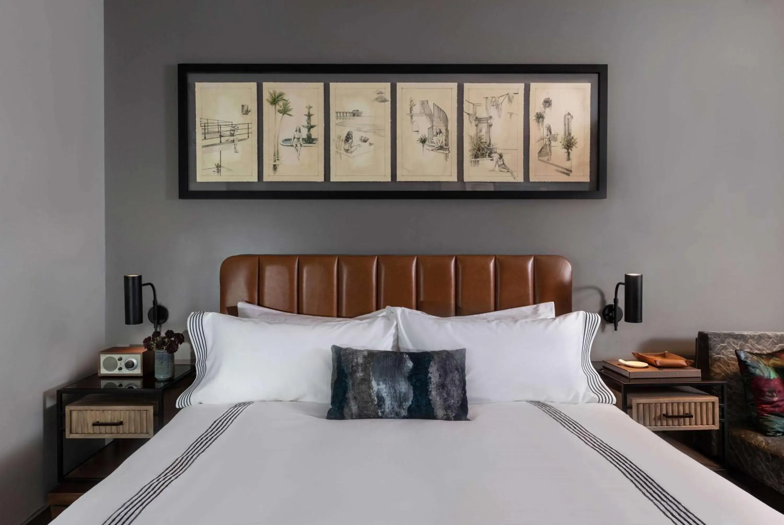 Bedroom, Bed in Thompson Savannah, by Hyatt Bedroom, Bed in Thompson Savannah, by Hyatt