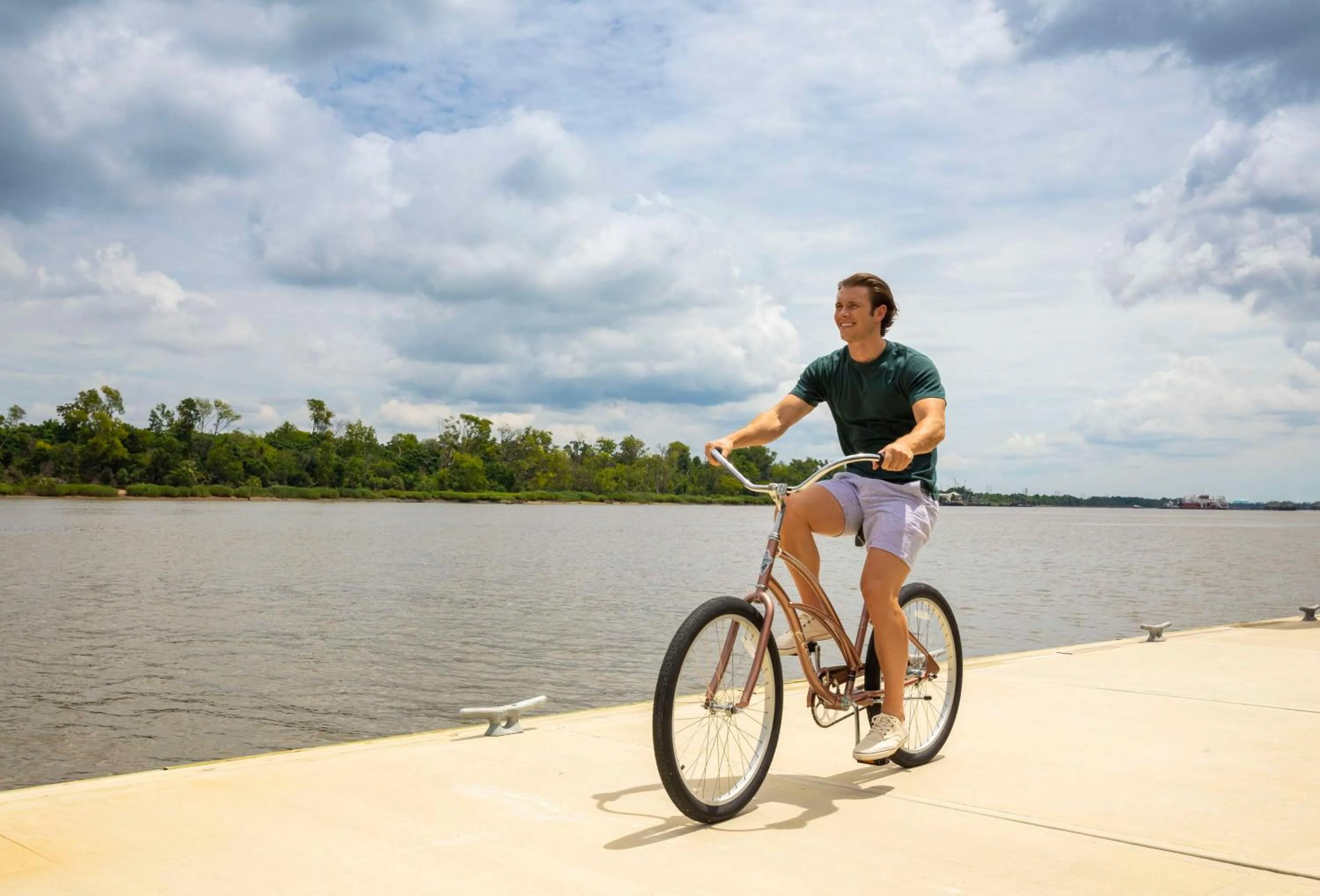 Cycling in Thompson Savannah, by Hyatt