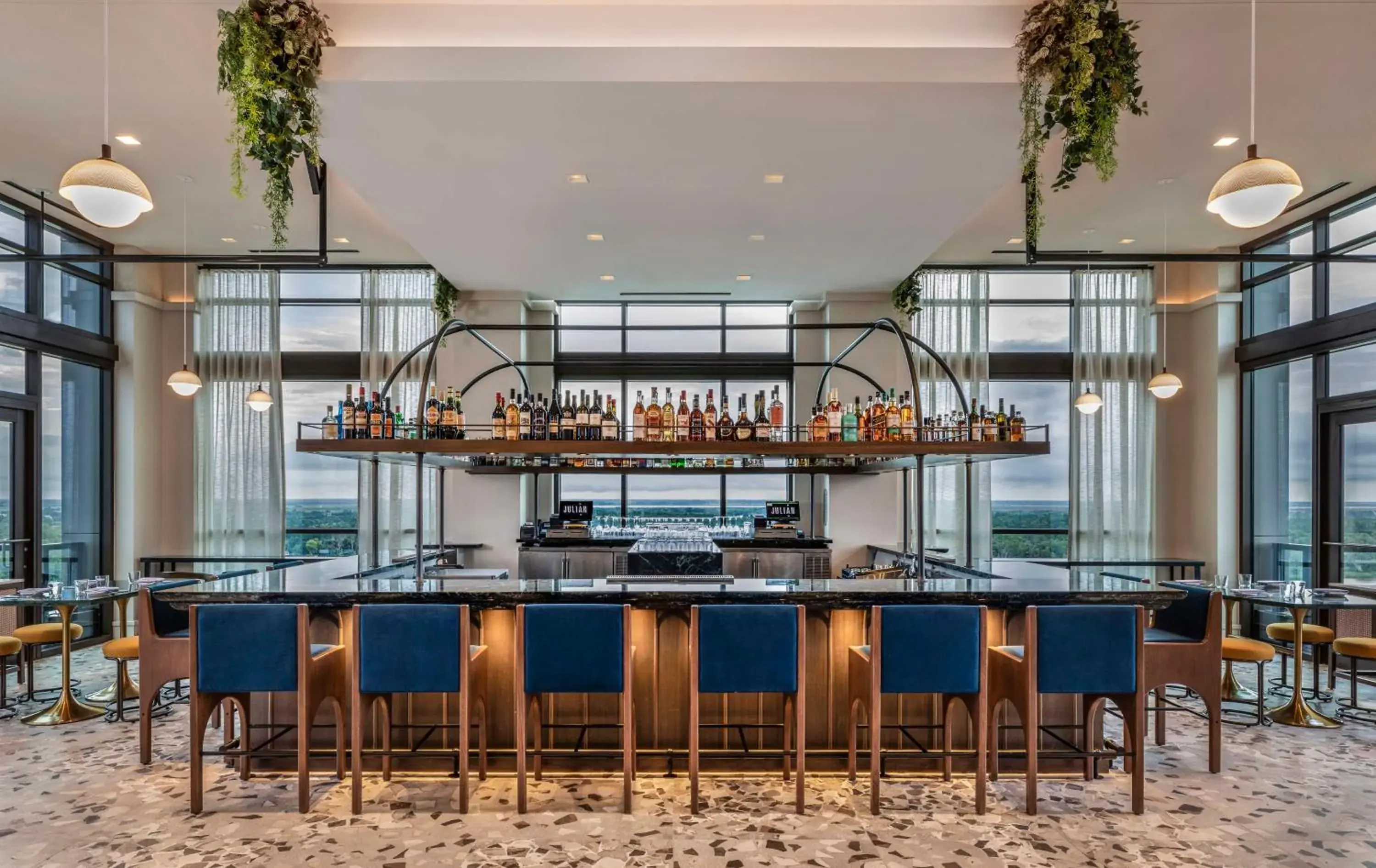 Lounge or bar in Thompson Savannah, by Hyatt Lounge or bar in Thompson Savannah, by Hyatt