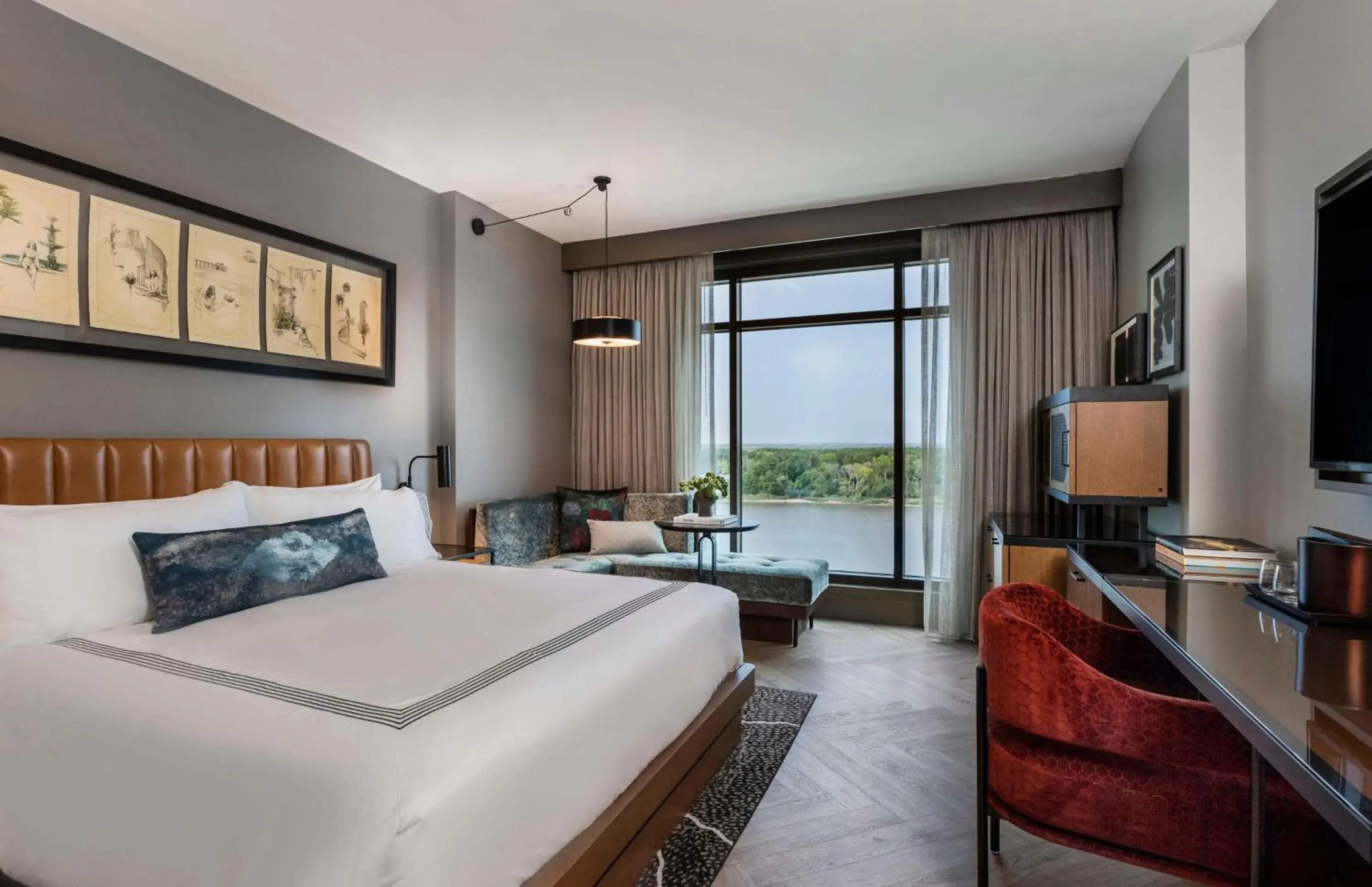 Bedroom in Thompson Savannah, by Hyatt Bedroom in Thompson Savannah, by Hyatt