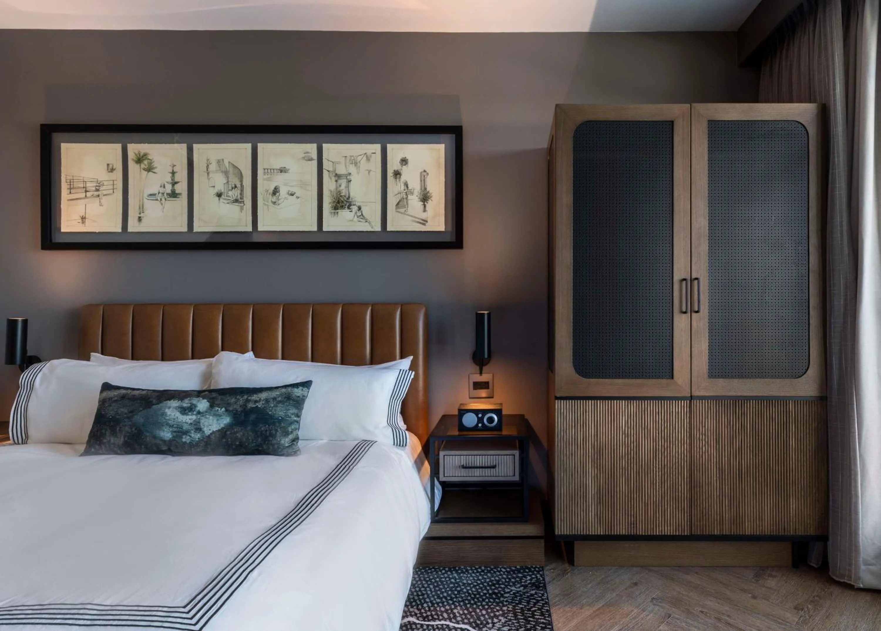 Bedroom, Bed in Thompson Savannah, by Hyatt