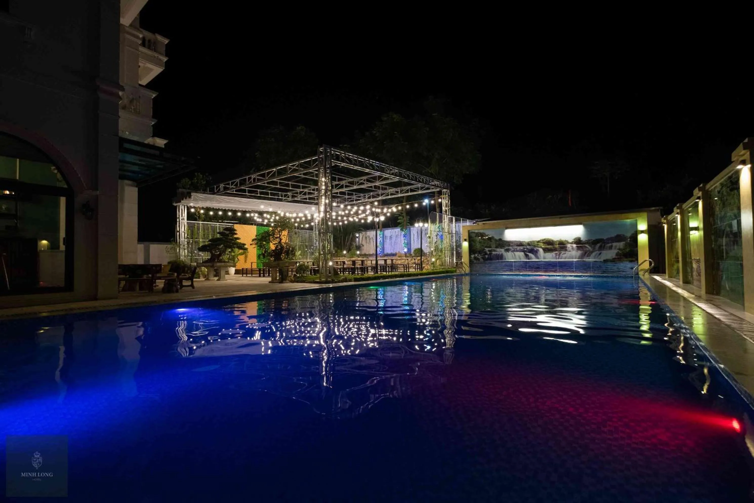 Property building in Minh Long Hotel