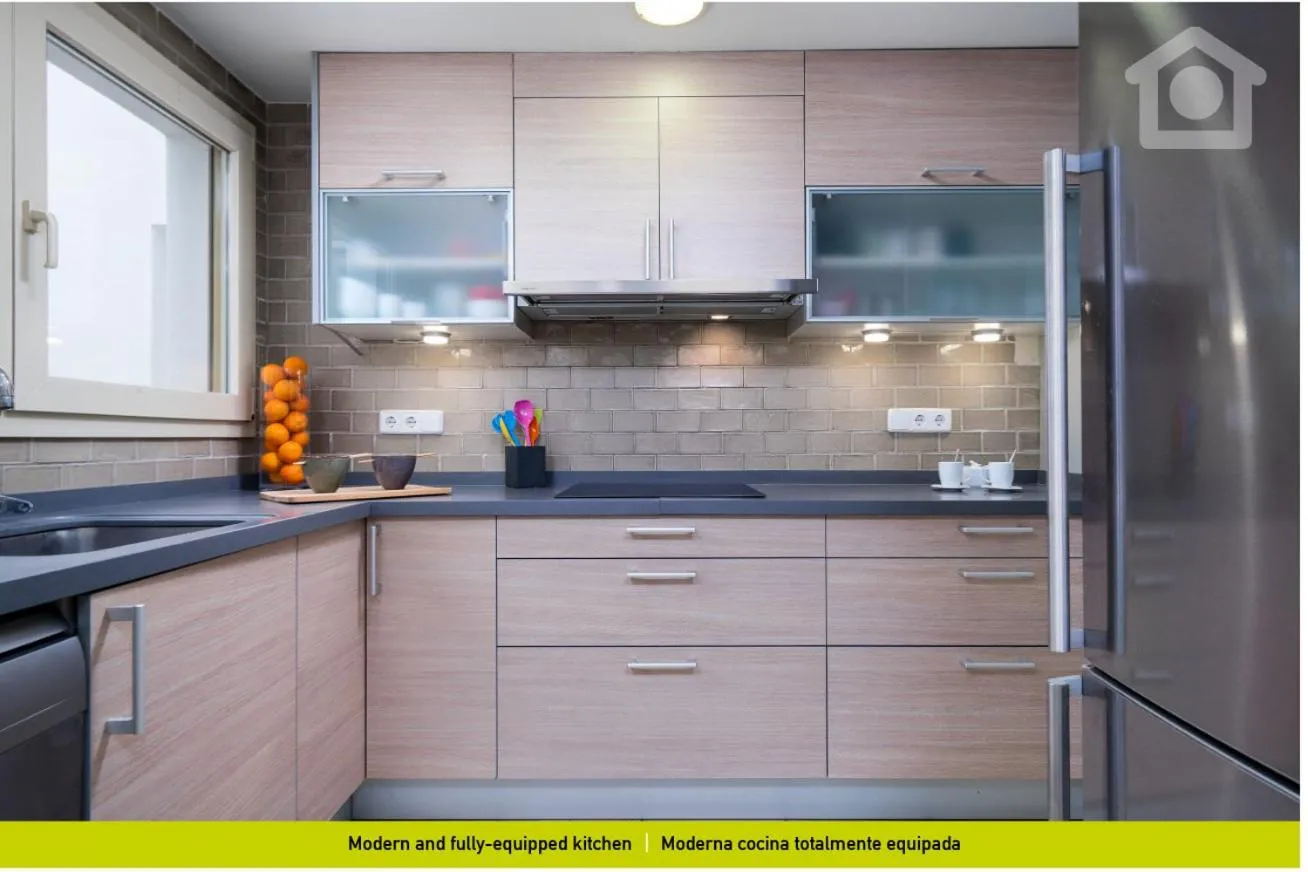 Kitchen or kitchenette in Solhabitat Moraira Club Island
