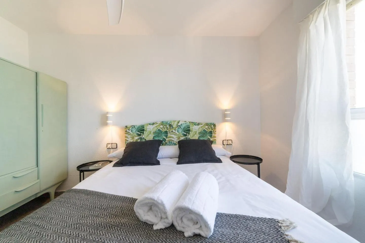 Bedroom, Bed in Apartamento Coblanca