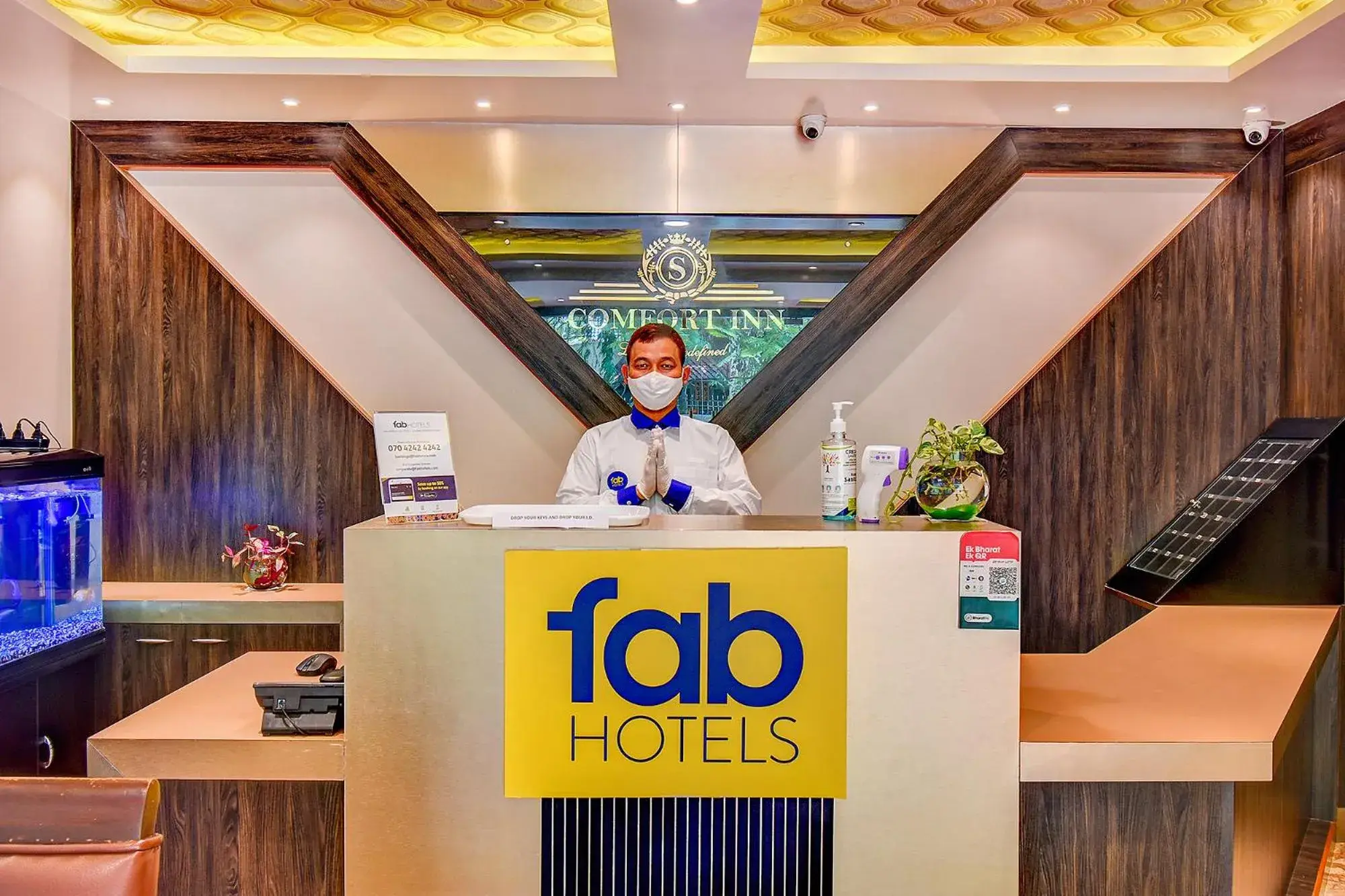 Staff in FabHotel S Comfort Inn - Indiranagar Staff in FabHotel S Comfort Inn - Indiranagar