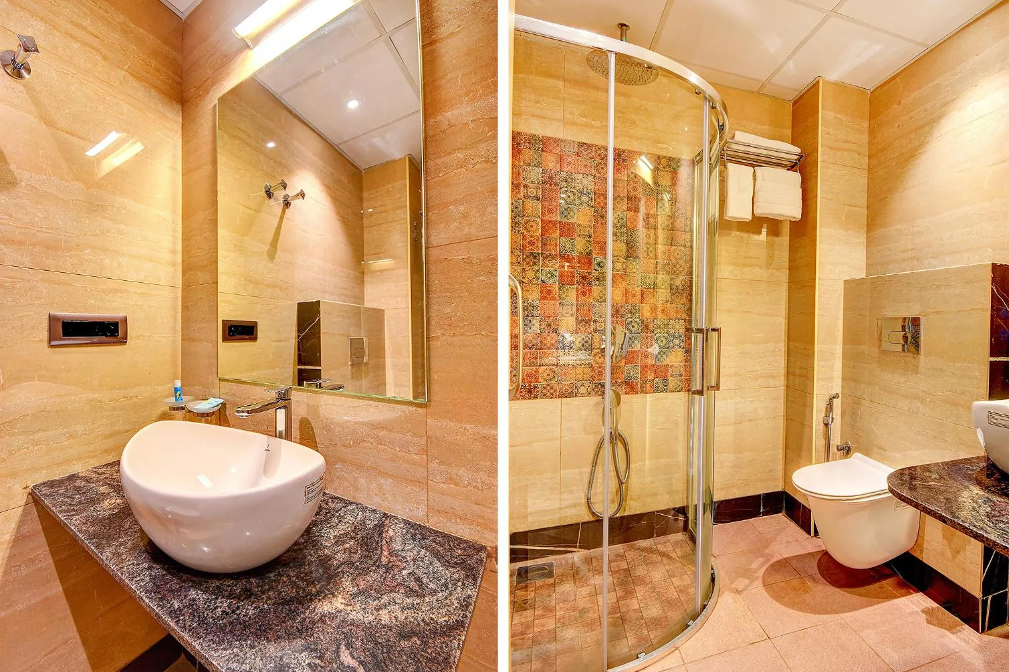 Bathroom in FabHotel S Comfort Inn - Indiranagar