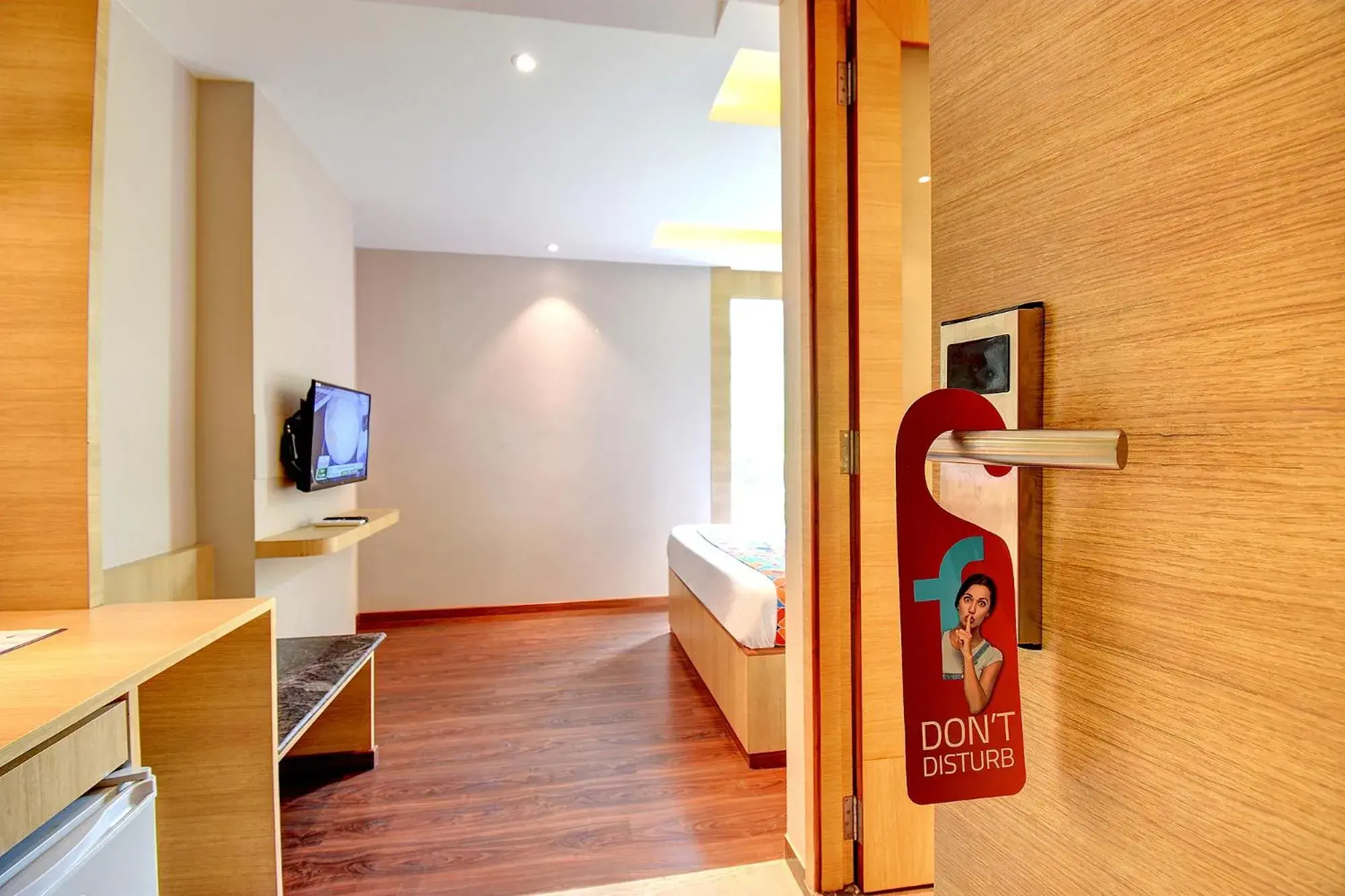 TV and multimedia in FabHotel S Comfort Inn - Indiranagar TV and multimedia in FabHotel S Comfort Inn - Indiranagar