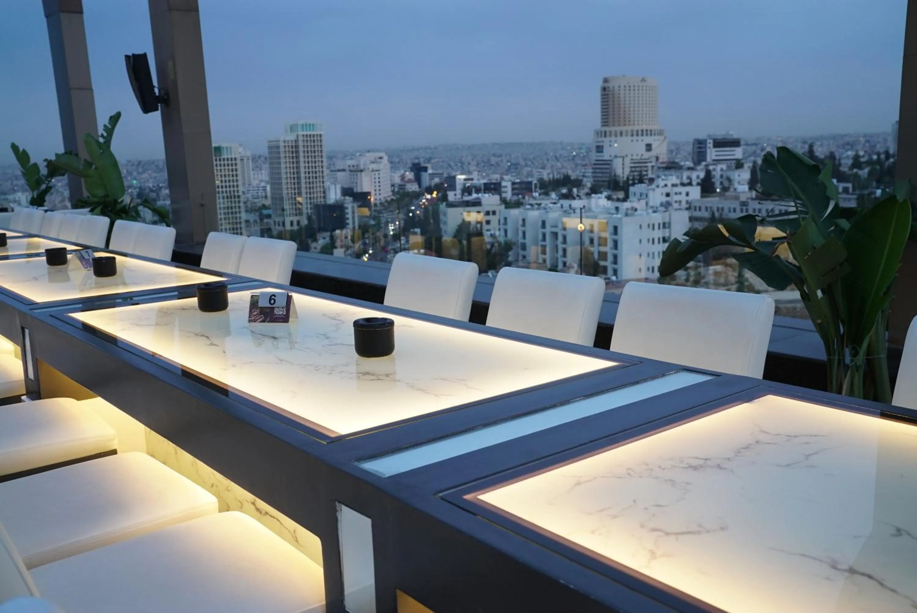 City view in Landmark Amman Hotel & Conference Center