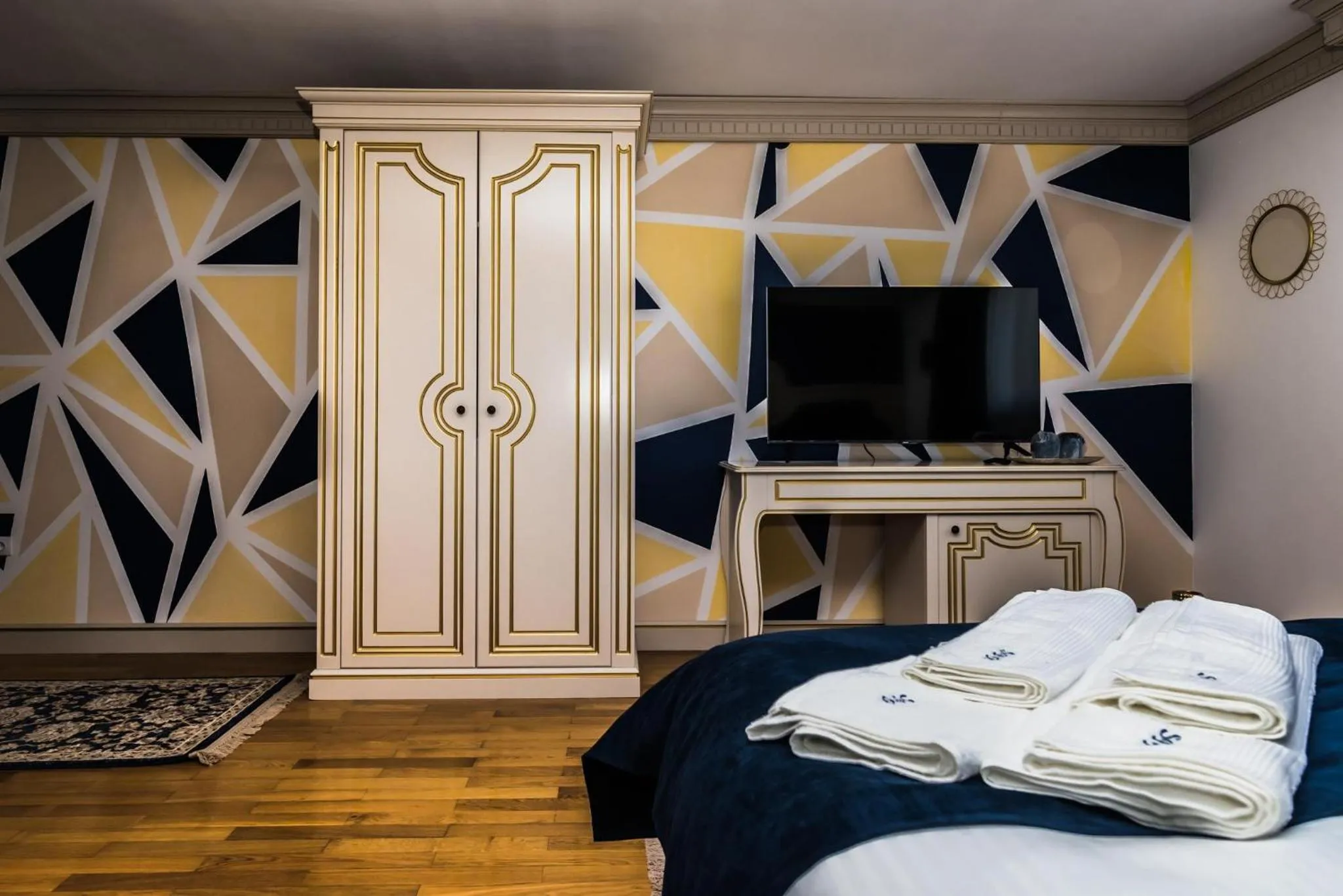 Bedroom, Bed in Sky Park Home