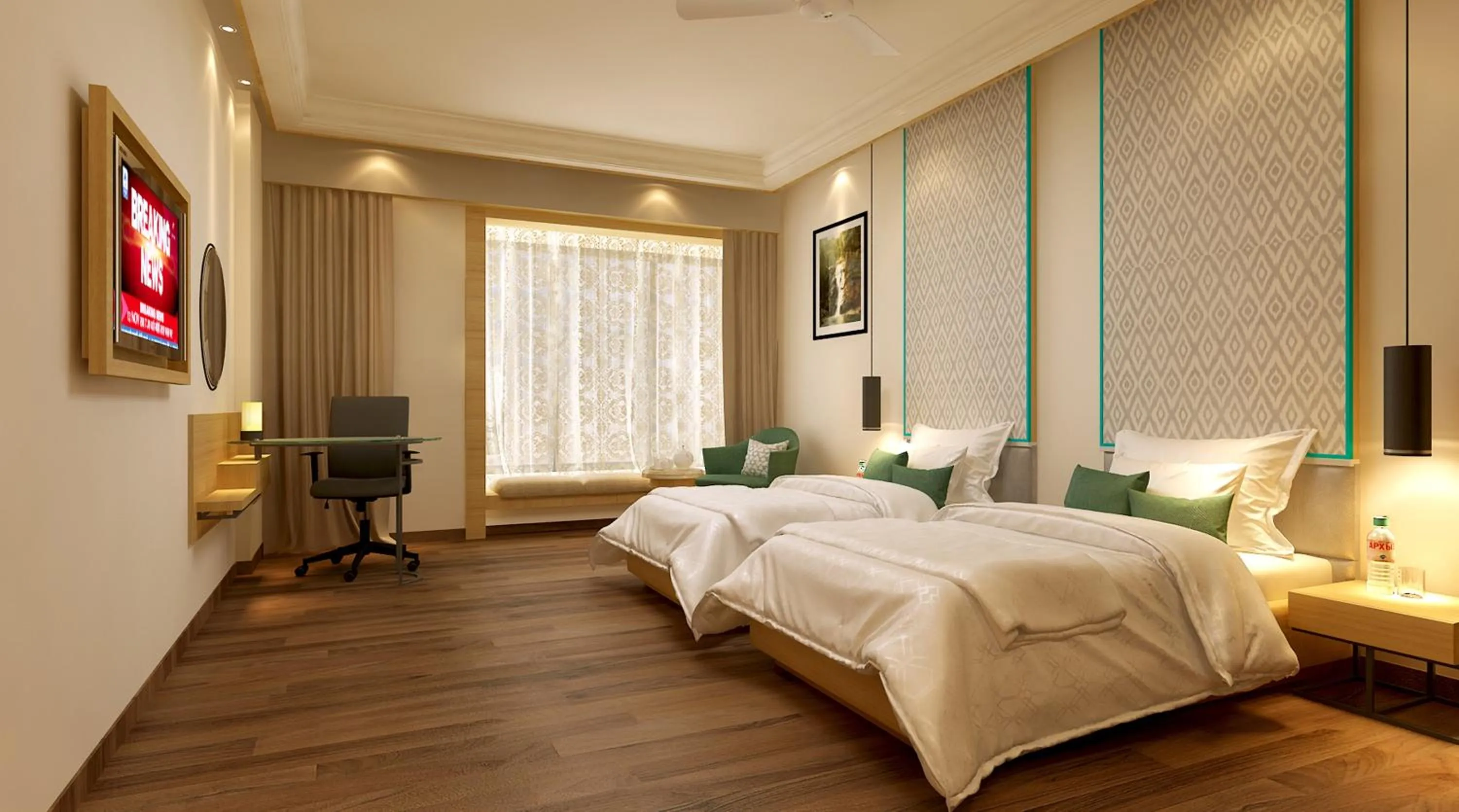 Guests, Bed in Lemon Tree Premier, Bhubaneswar
