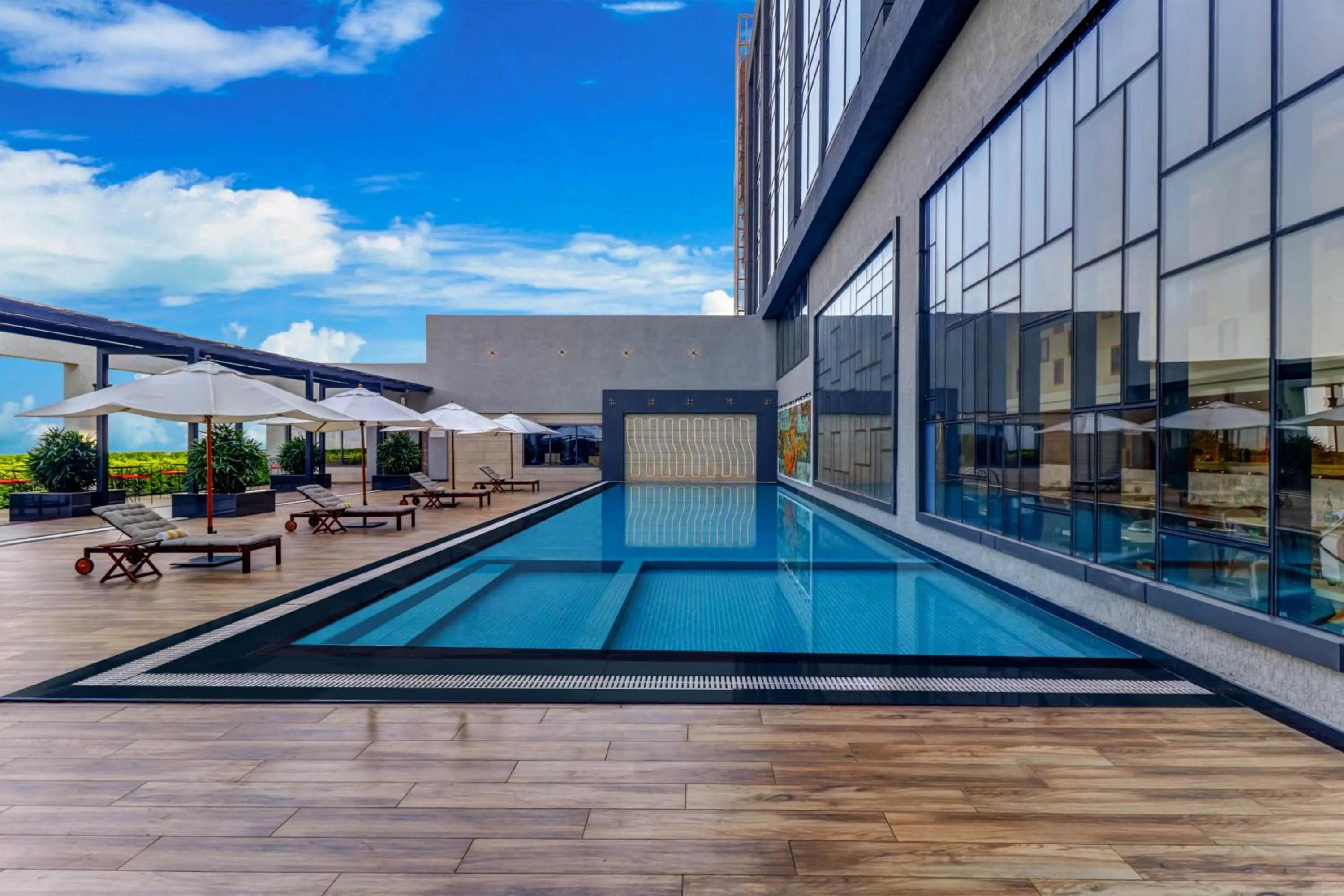 Swimming pool in Lemon Tree Premier, Bhubaneswar