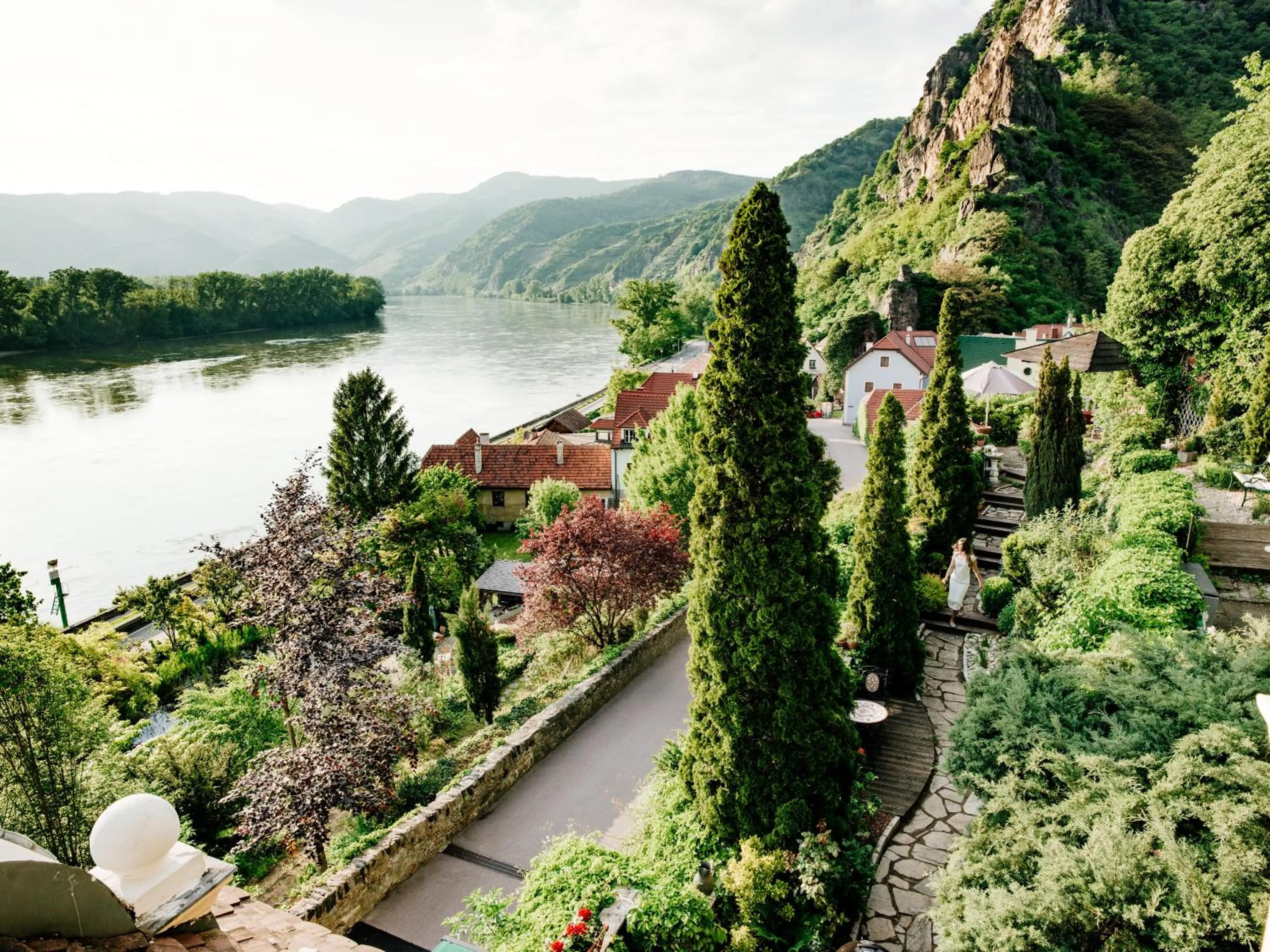 River view in Hotel Schloss Dürnstein