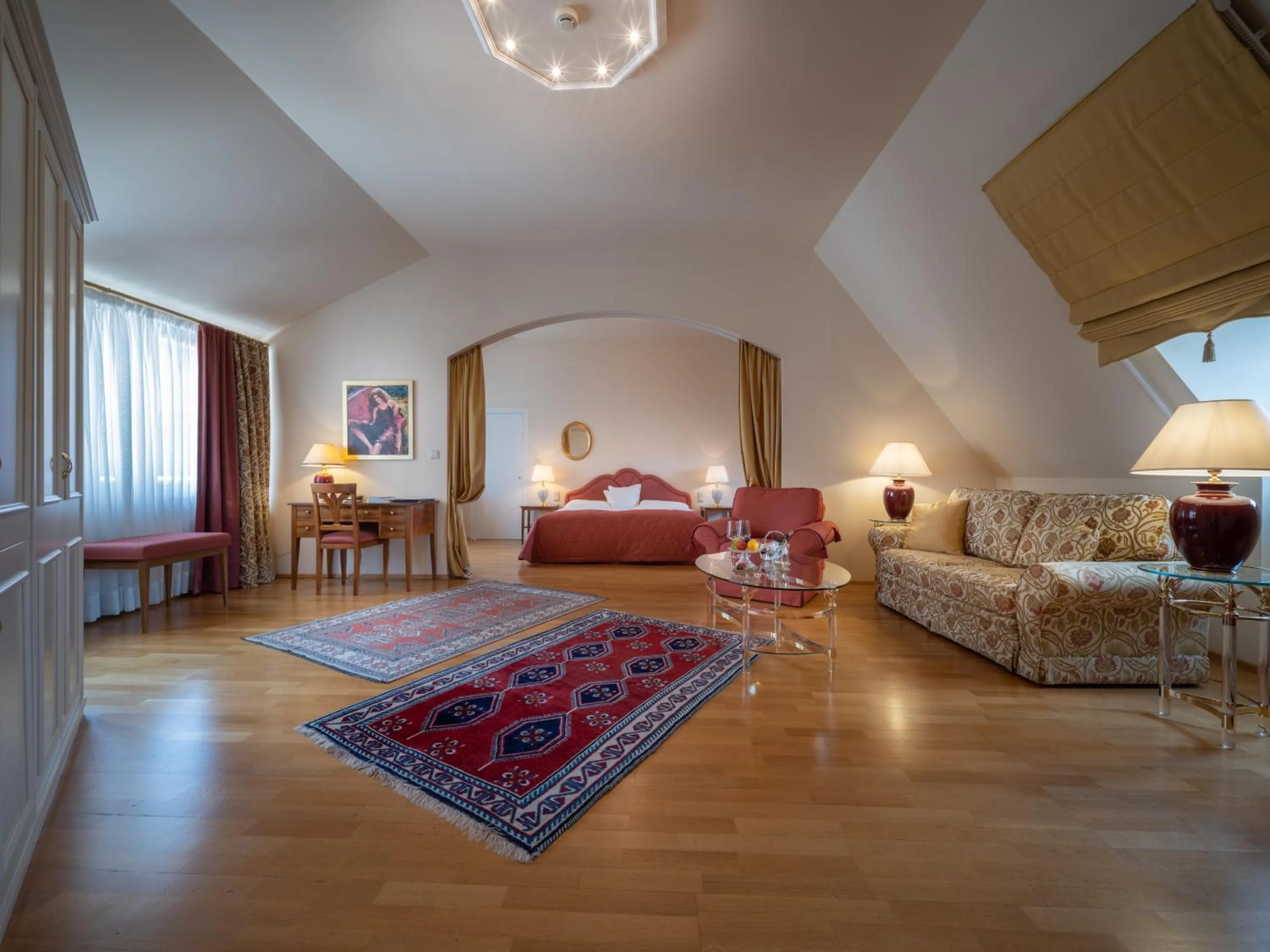 Bed in Hotel Schloss Dürnstein