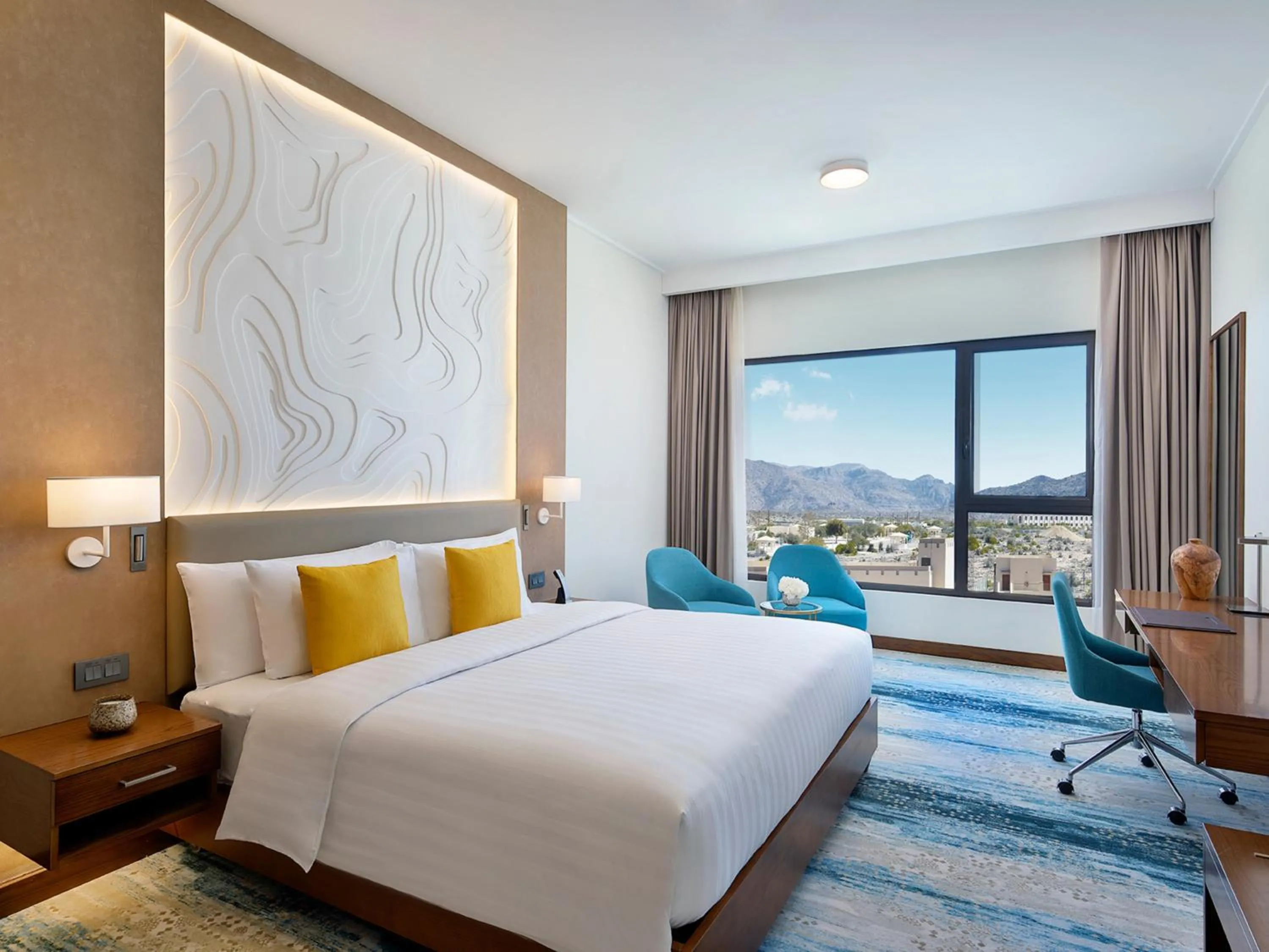 Bedroom, Bed in dusitD2 Naseem Resort, Jabal Akhdar, Oman