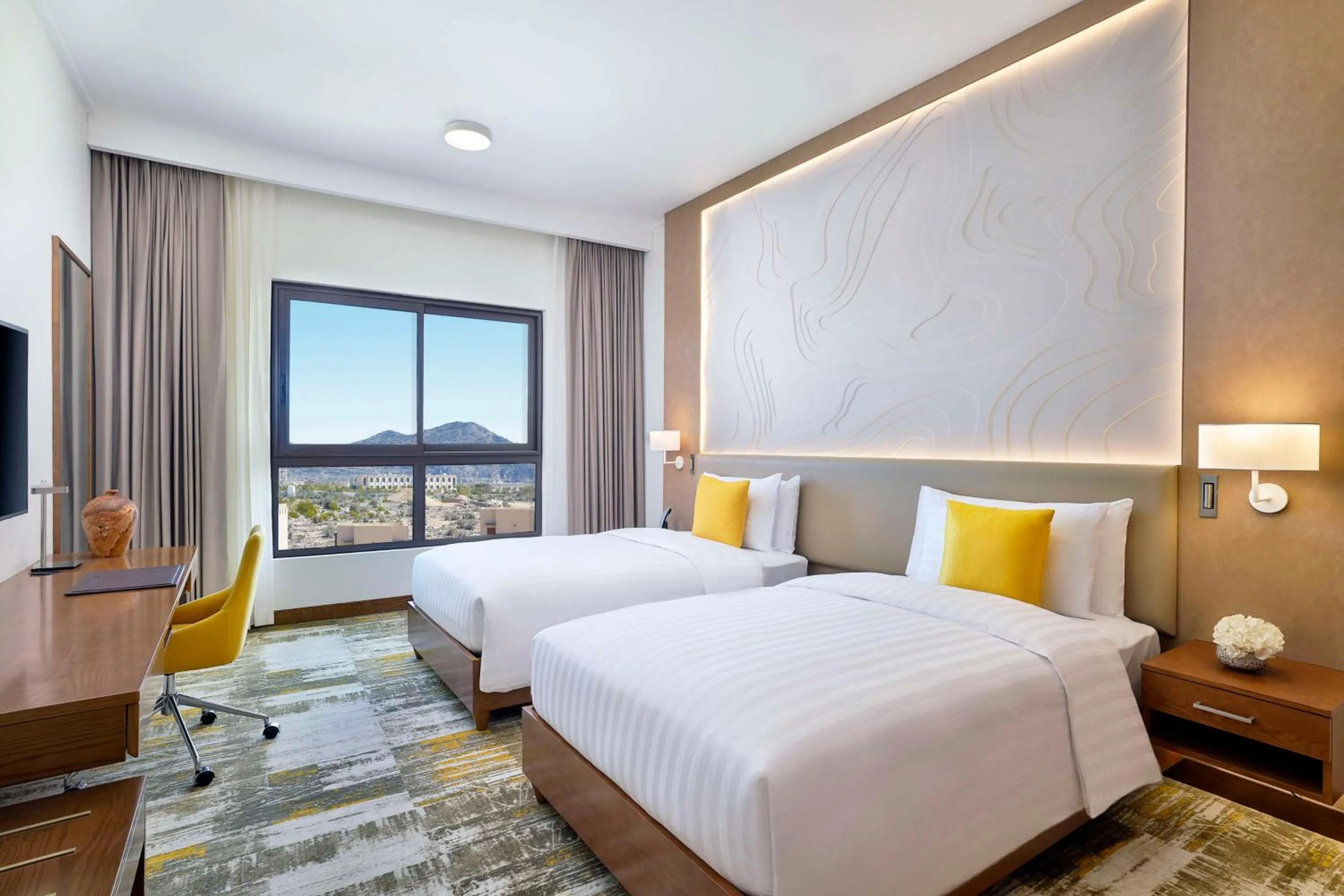 Photo of the whole room, Bed in dusitD2 Naseem Resort, Jabal Akhdar, Oman