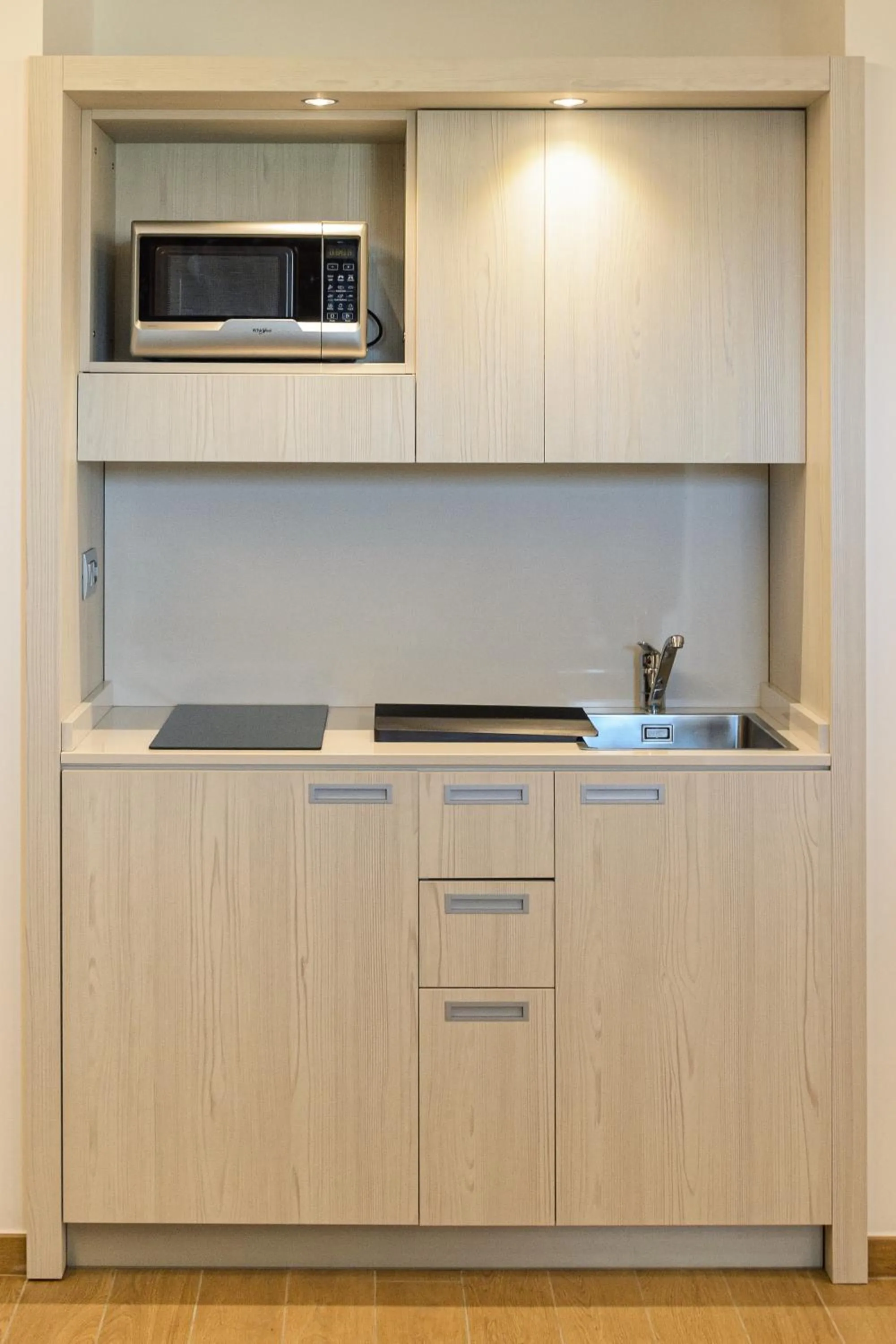 Kitchen or kitchenette in Hotel Serenella