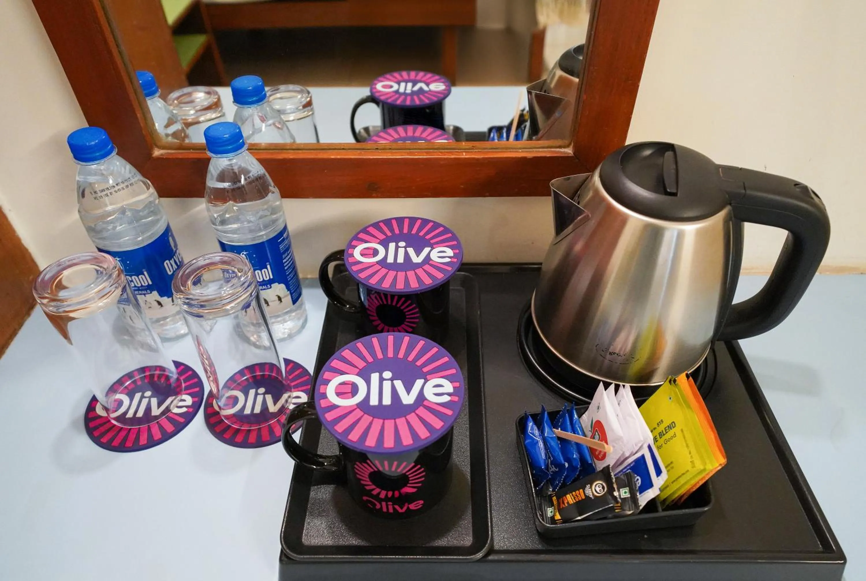 Coffee/tea facilities in Olive Zip Calangute Mira by Embassy Group