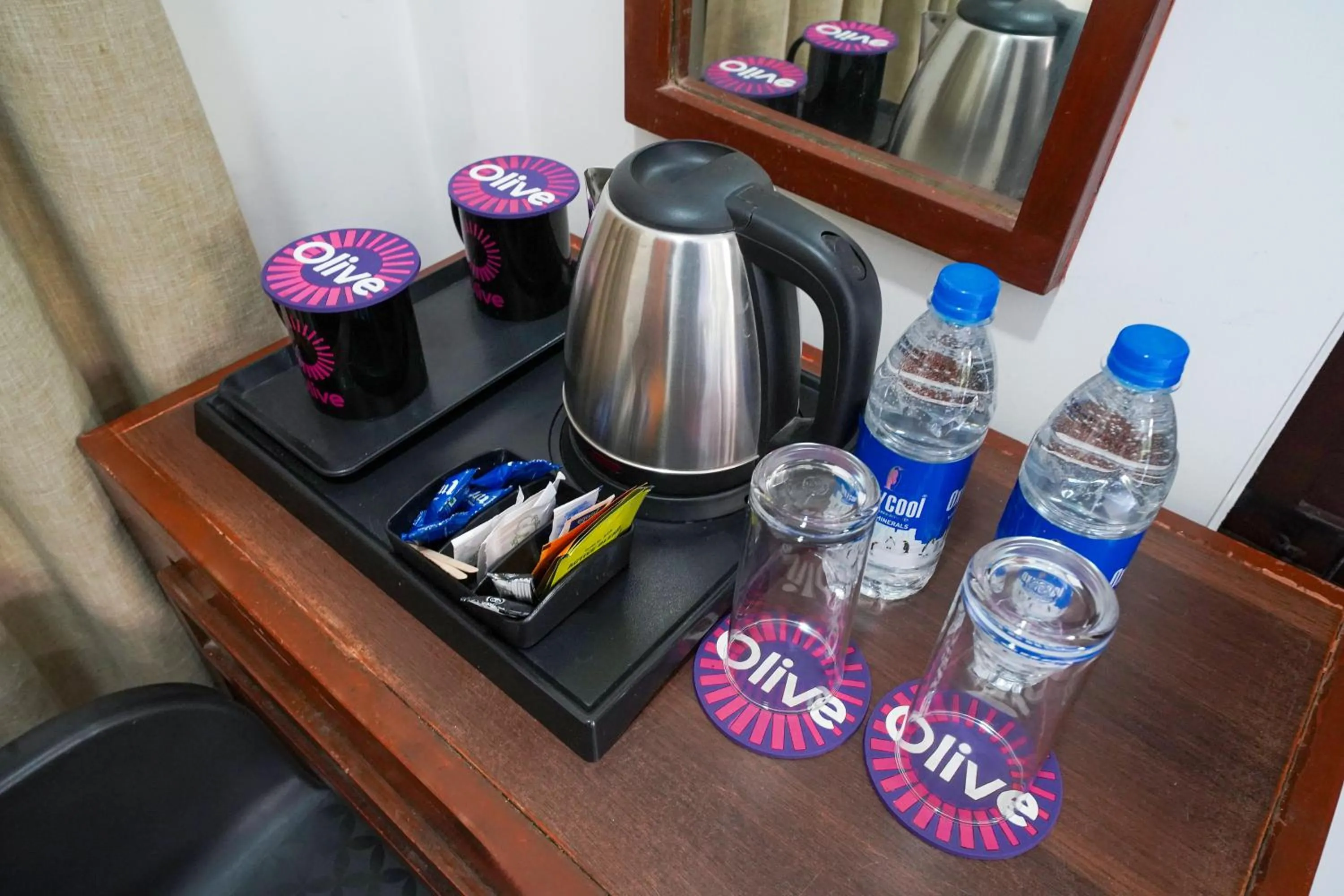 Coffee/tea facilities in Olive Zip Calangute Mira by Embassy Group