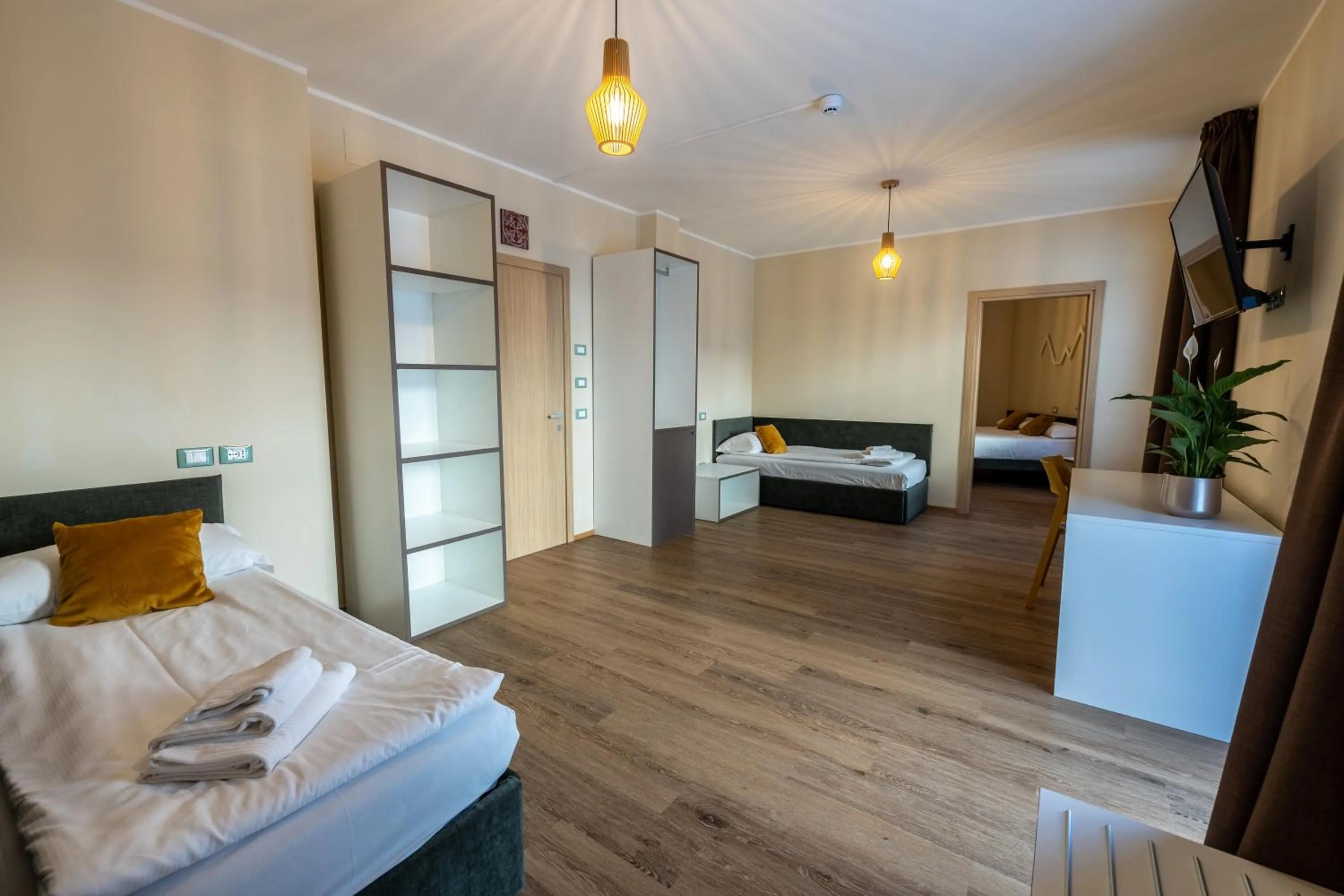 Bedroom, Bed in Hotel Casa Alpina