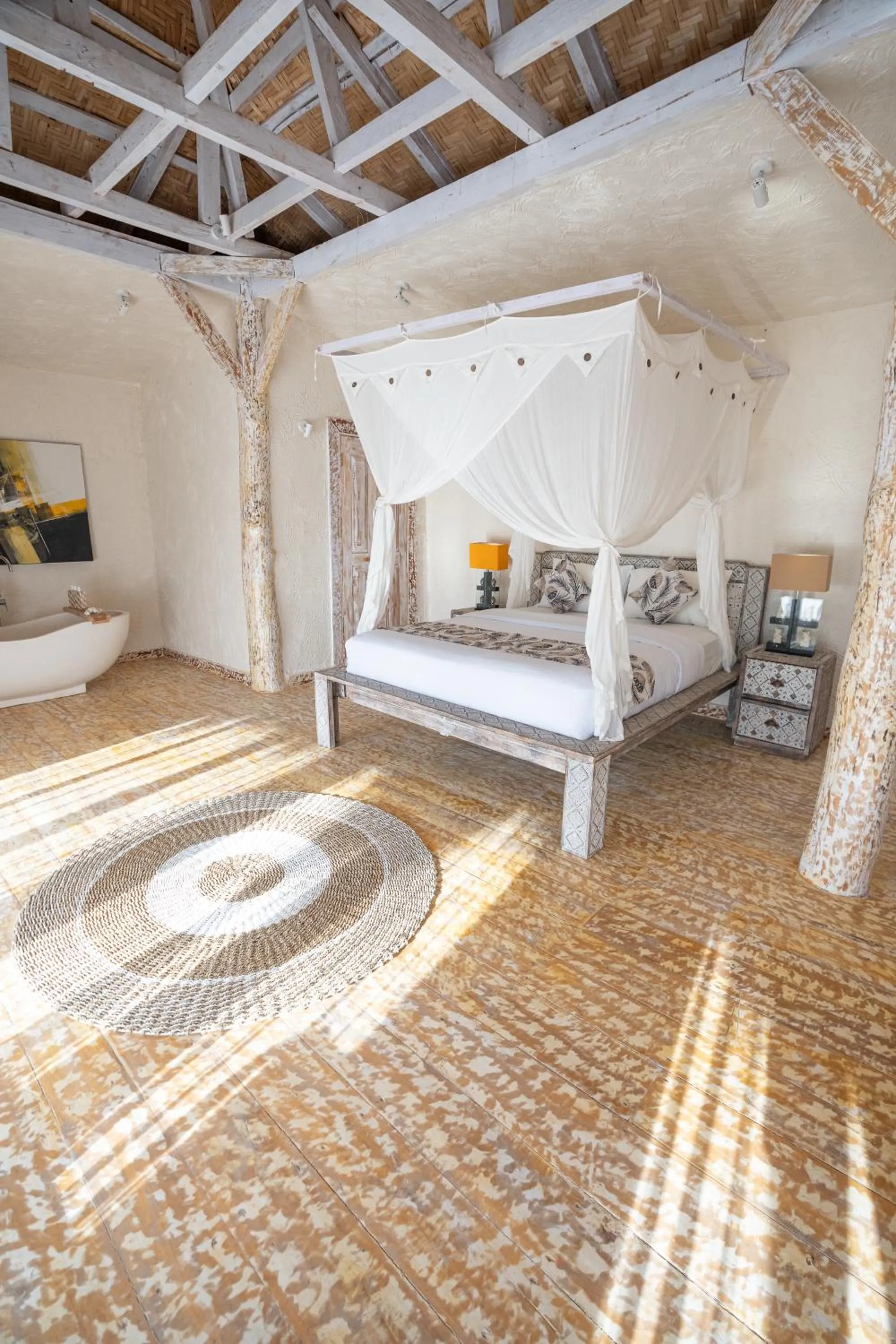 Bed in Sumba Paradise Beach Resort