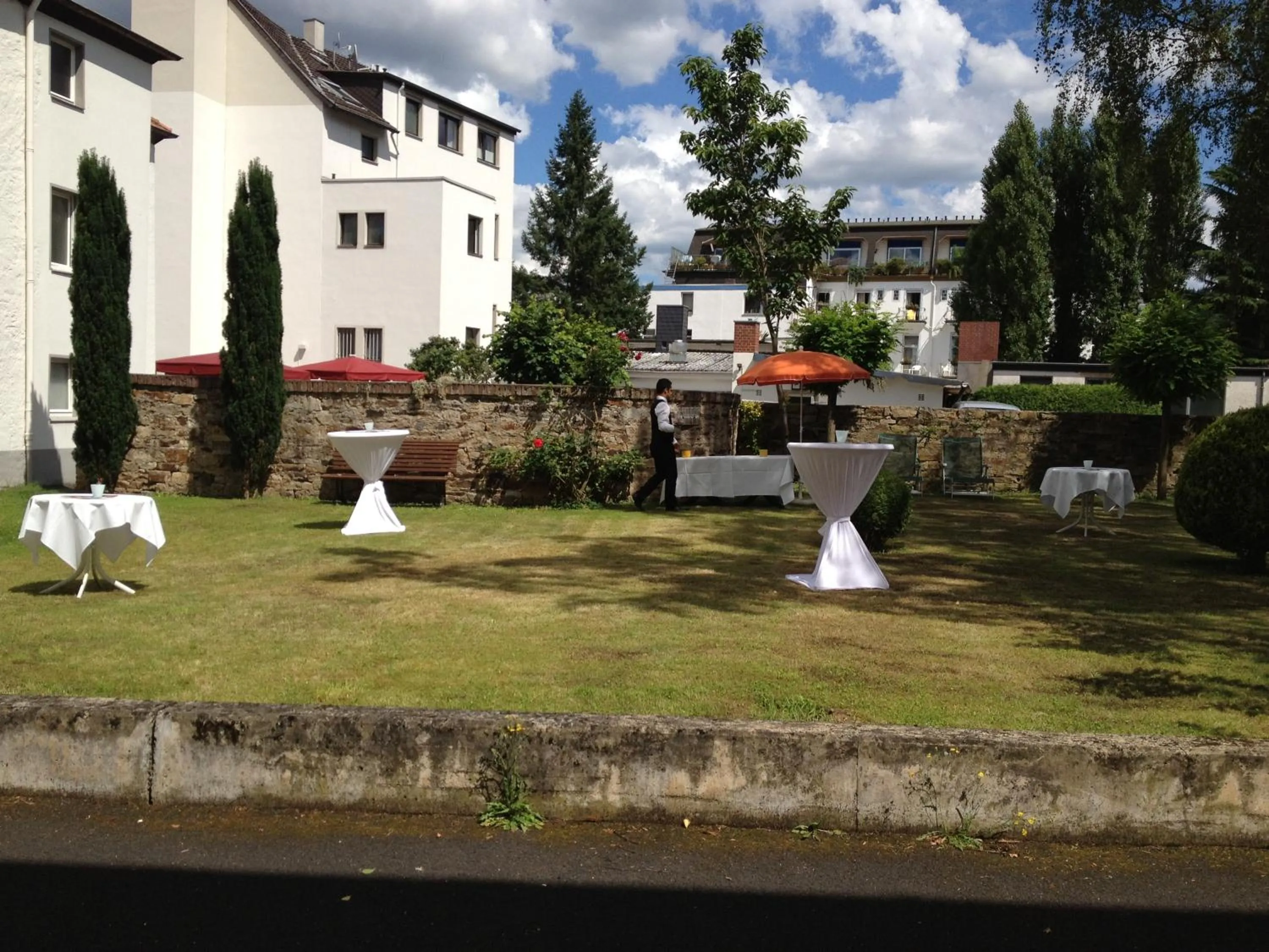 Patio in Hotel Fürstenberg