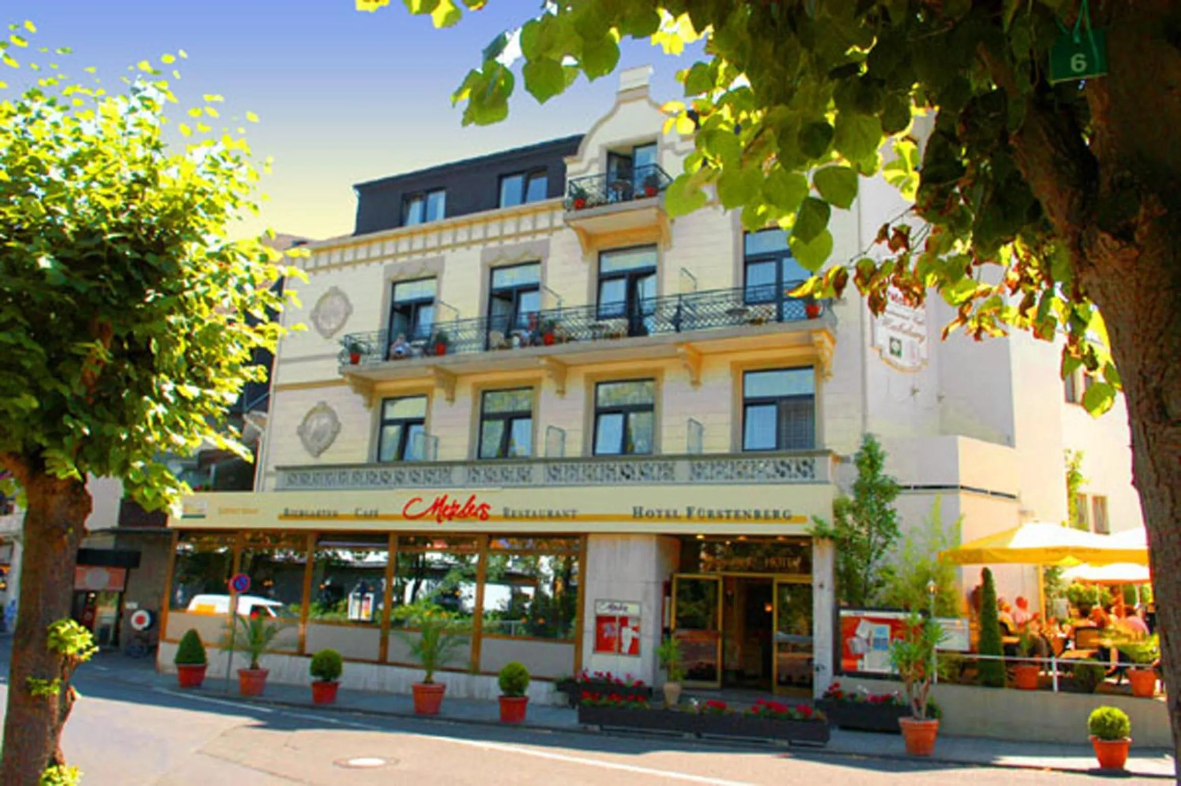 Facade/entrance in Hotel Fürstenberg