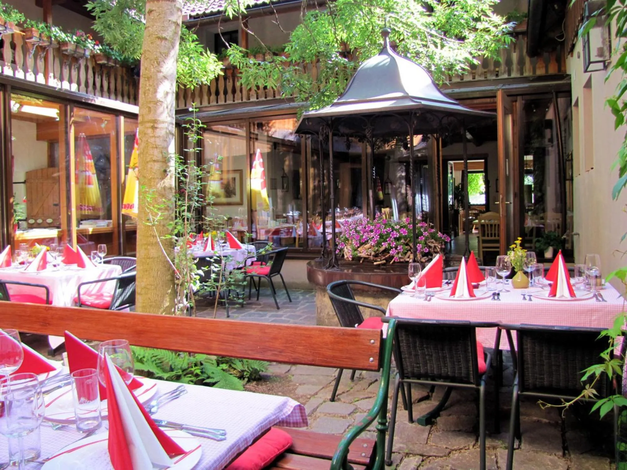 Patio in Steinschalerhof