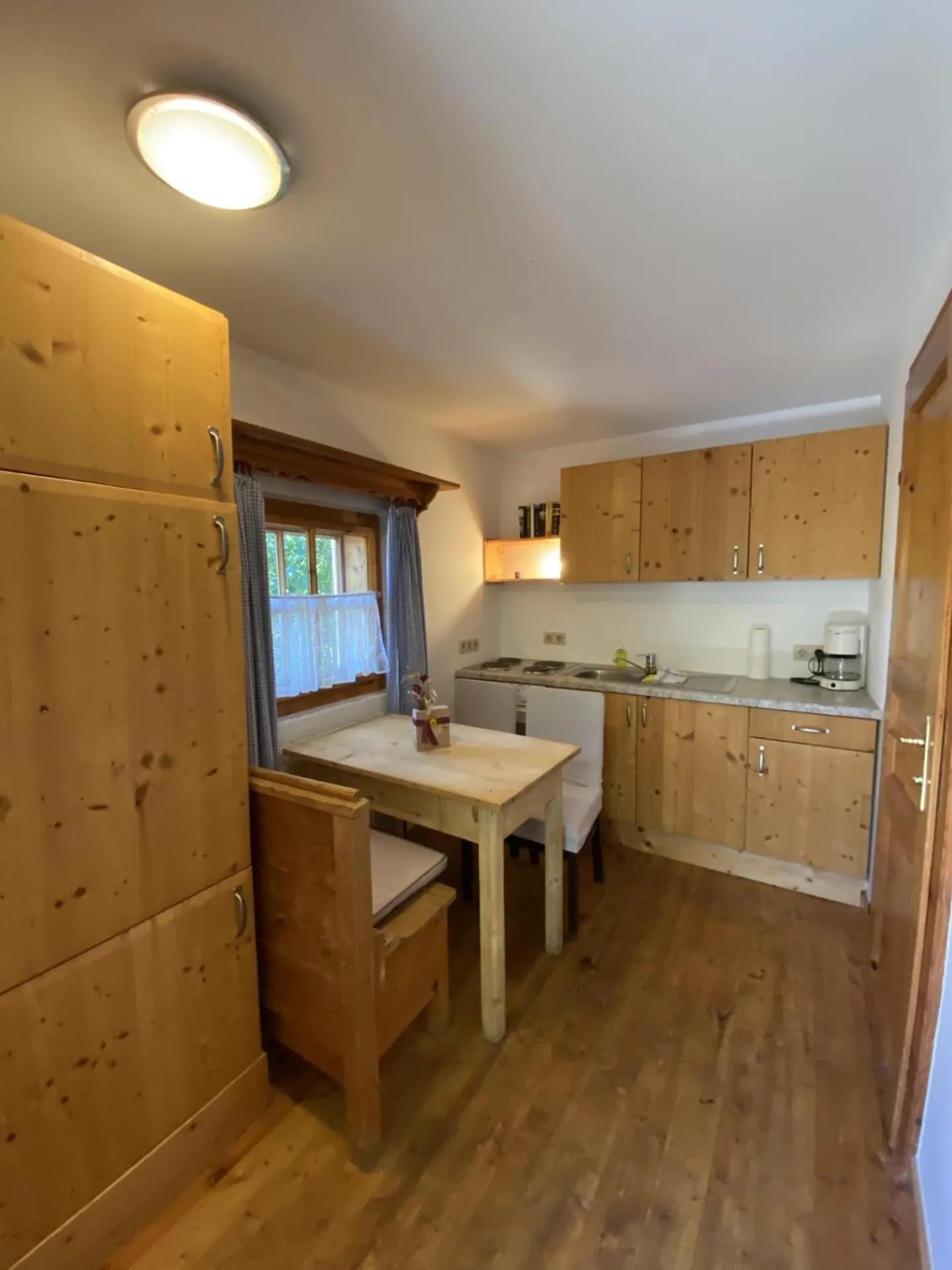 Kitchen or kitchenette in Steinschalerhof