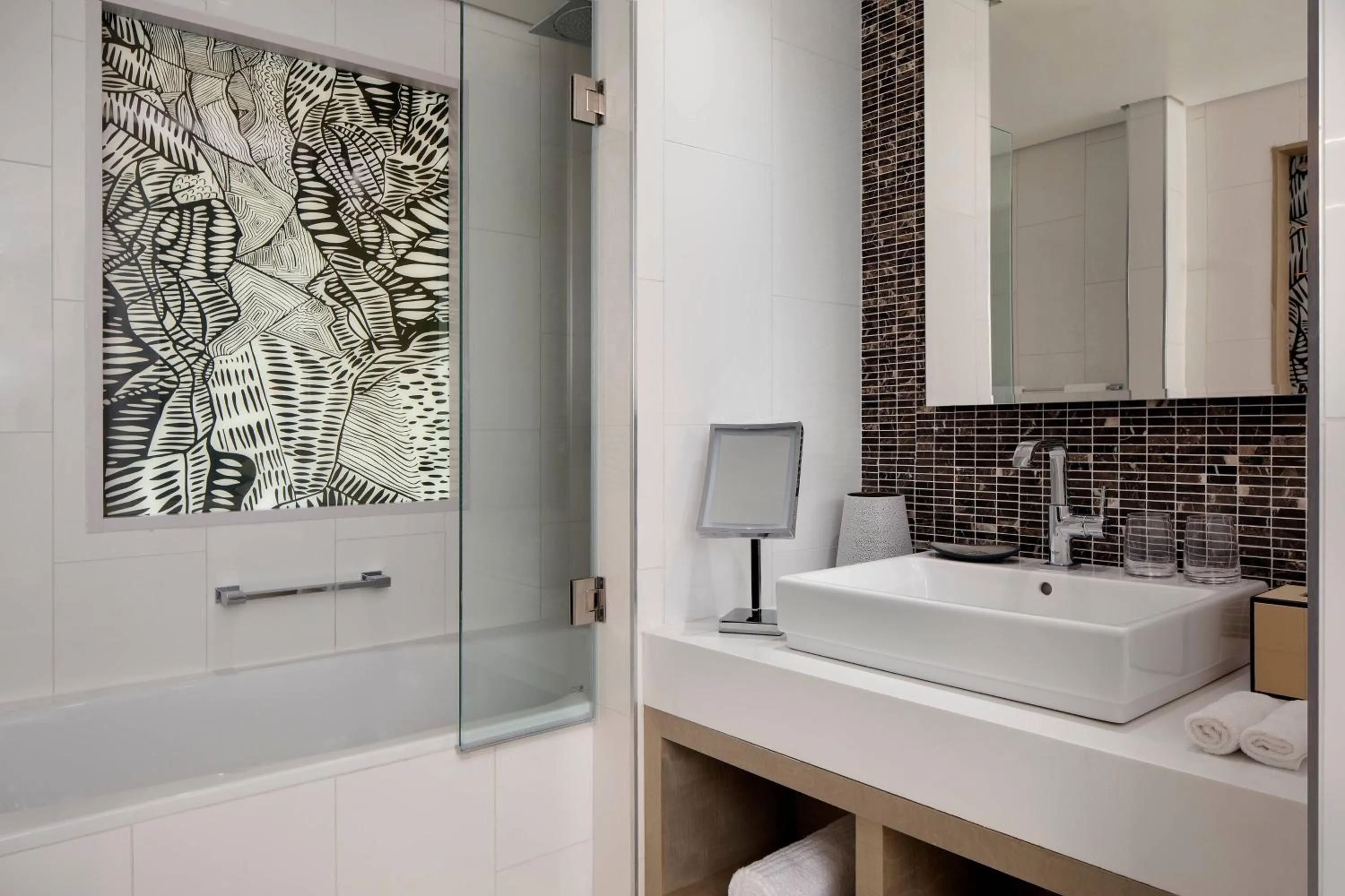 Bathroom in Lagos Marriott Hotel Ikeja