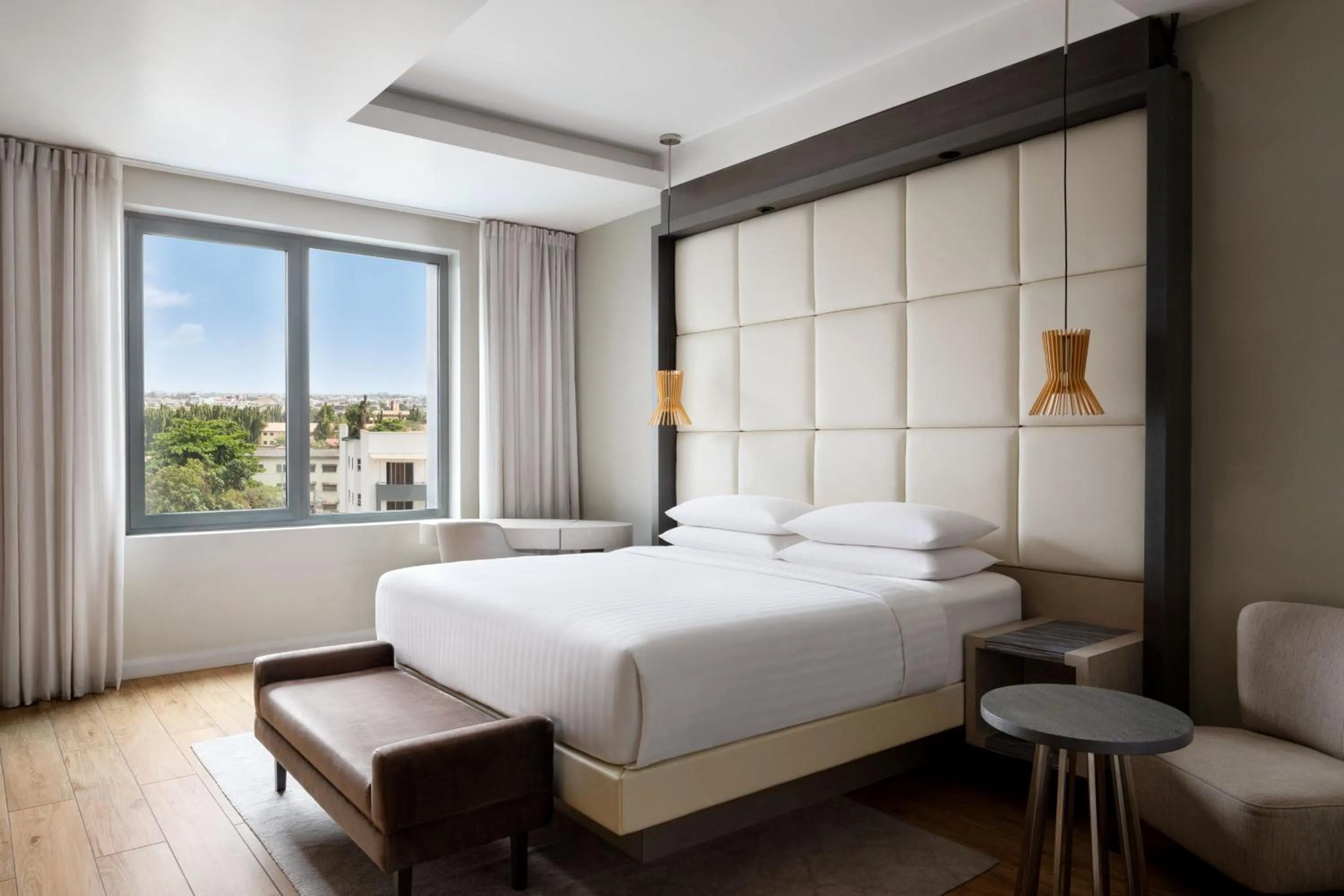 Photo of the whole room, Bed in Lagos Marriott Hotel Ikeja
