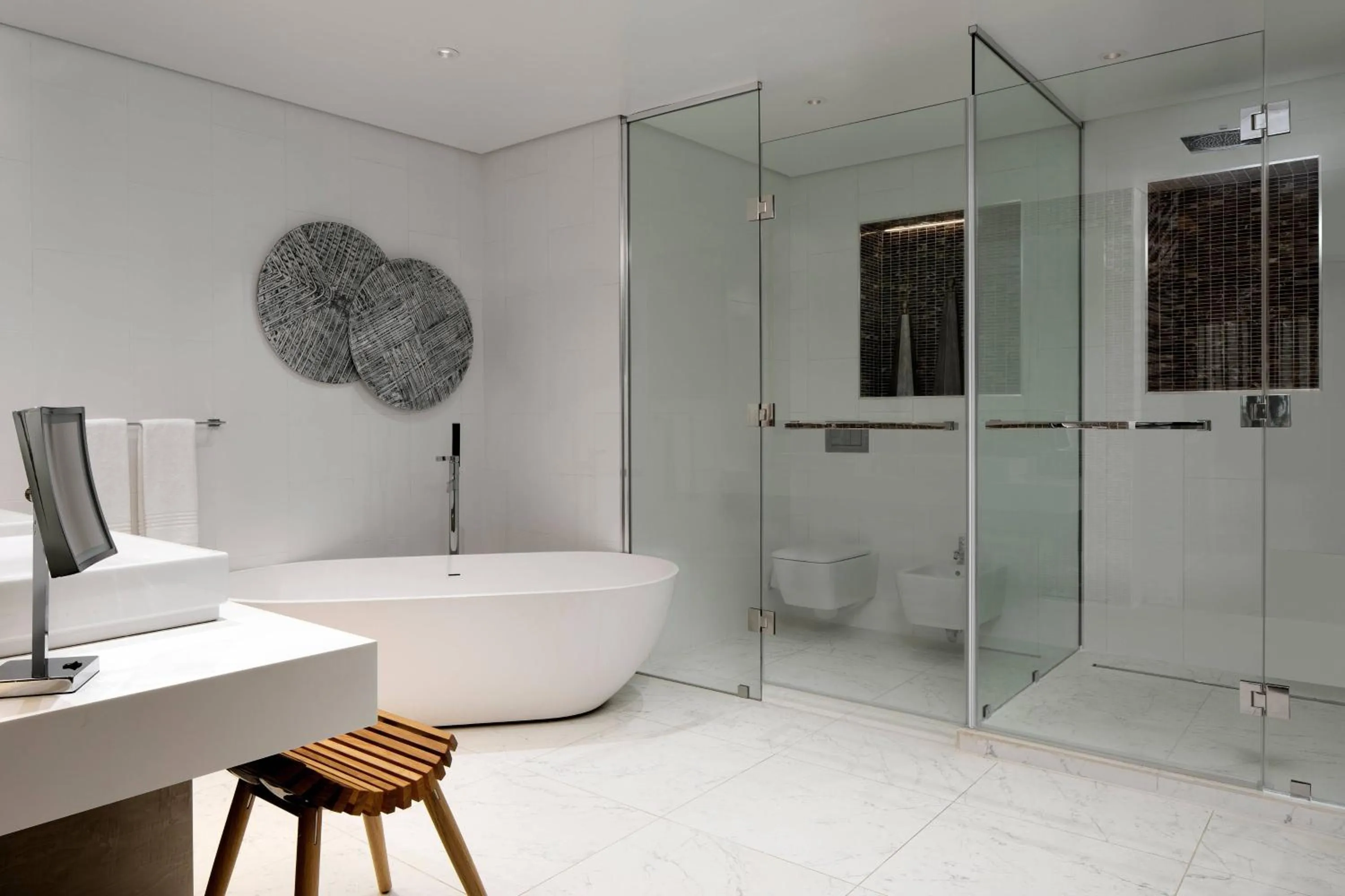 Bathroom in Lagos Marriott Hotel Ikeja