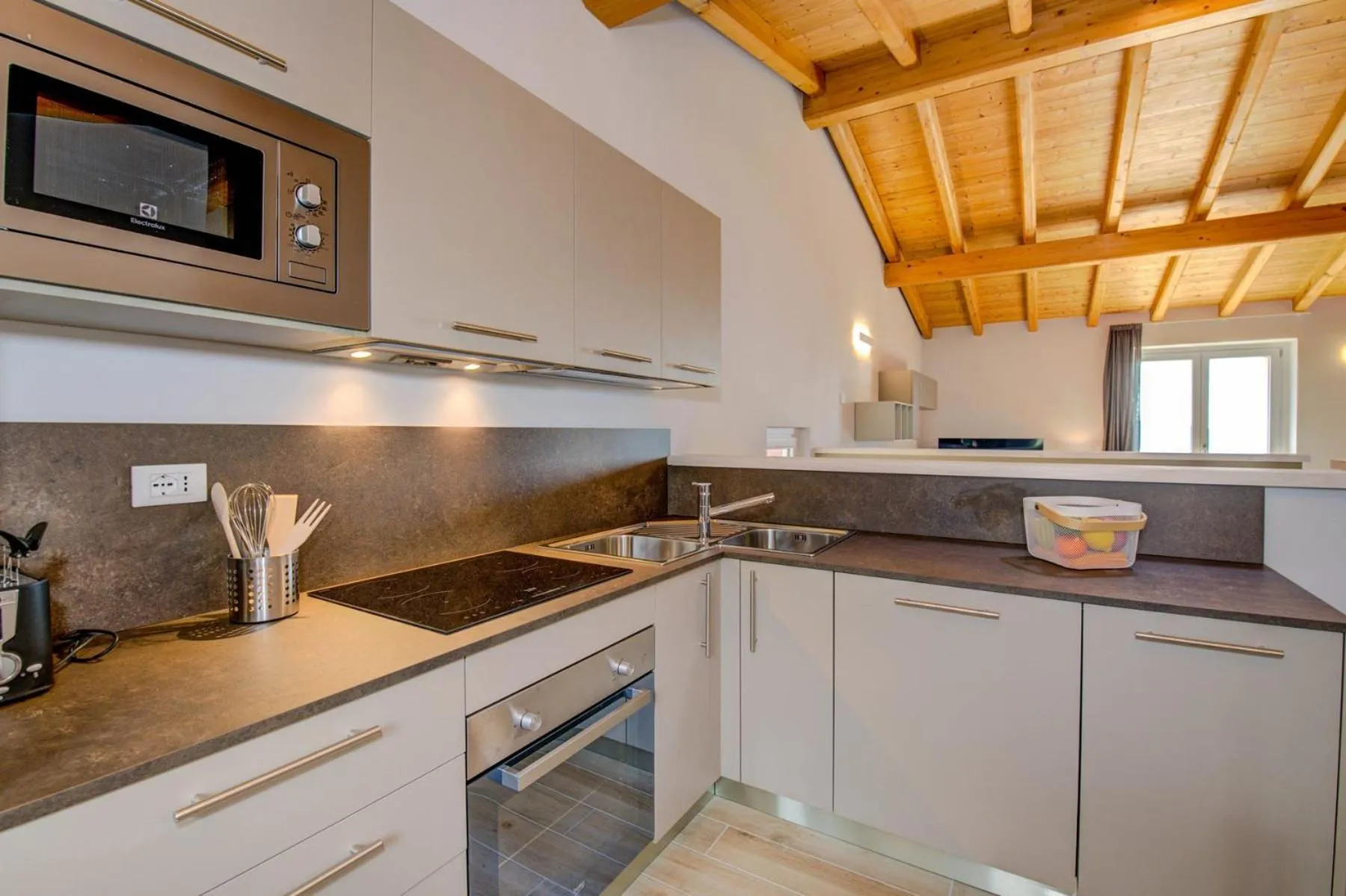 Kitchen or kitchenette in Le Casette - Gargna