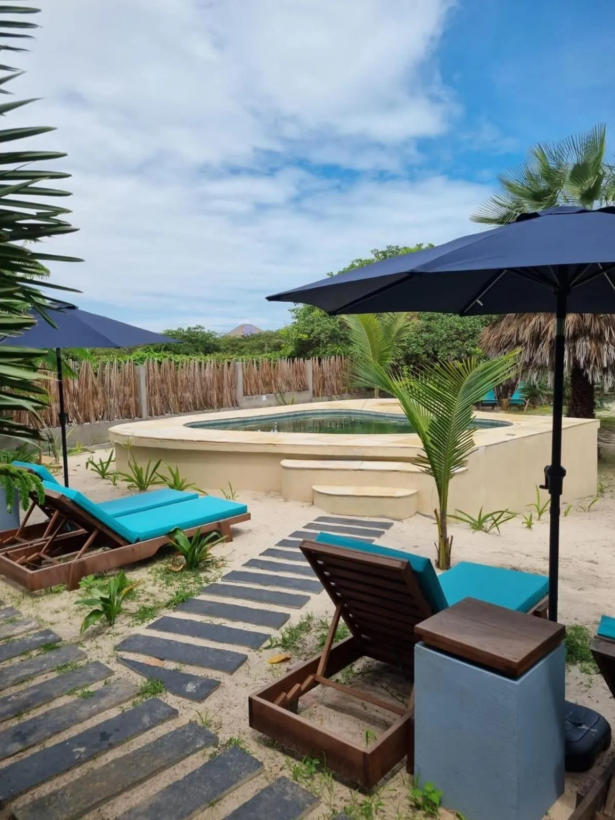 Garden view in Vila das Águas