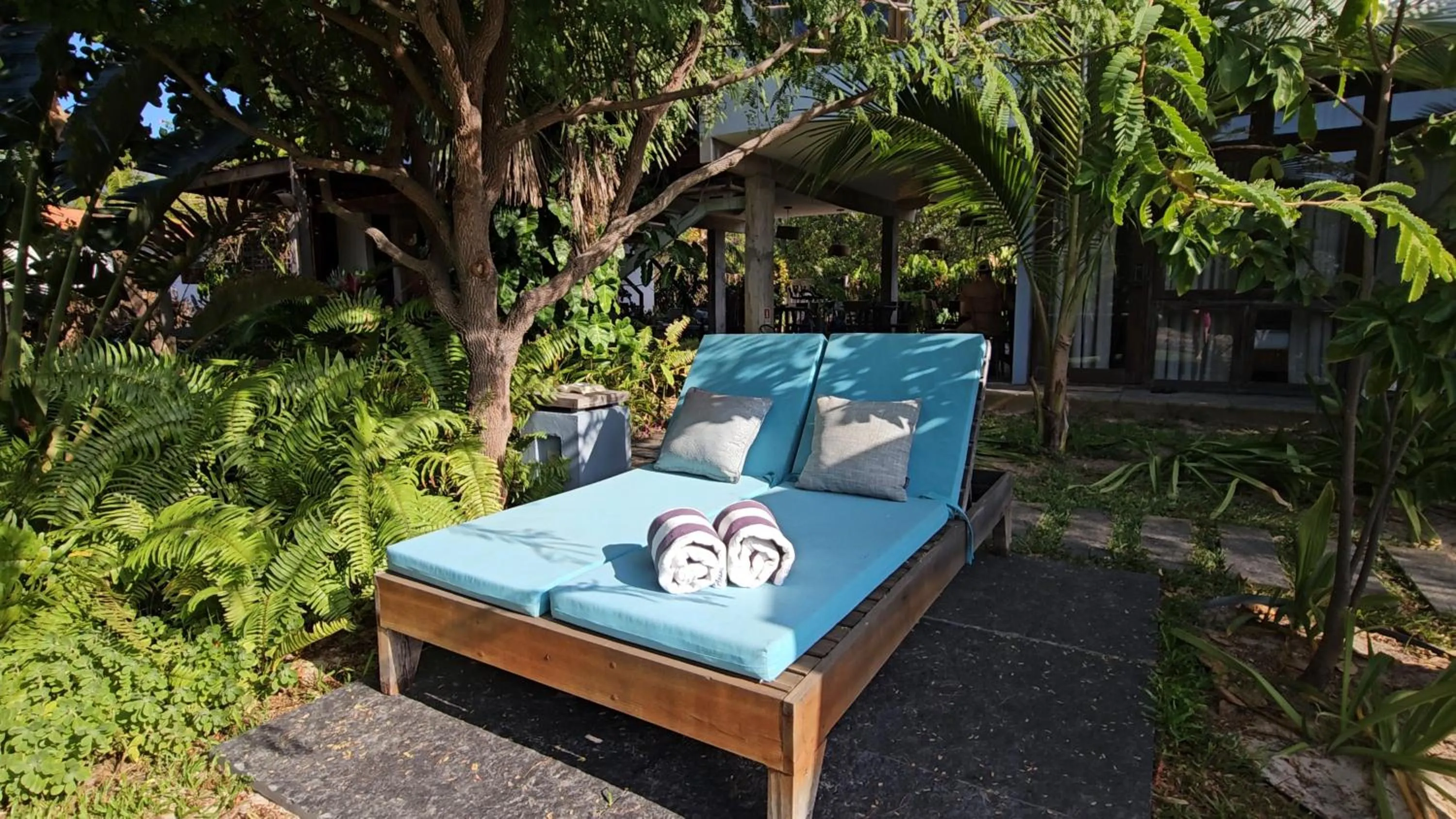 Seating area in Vila das Águas