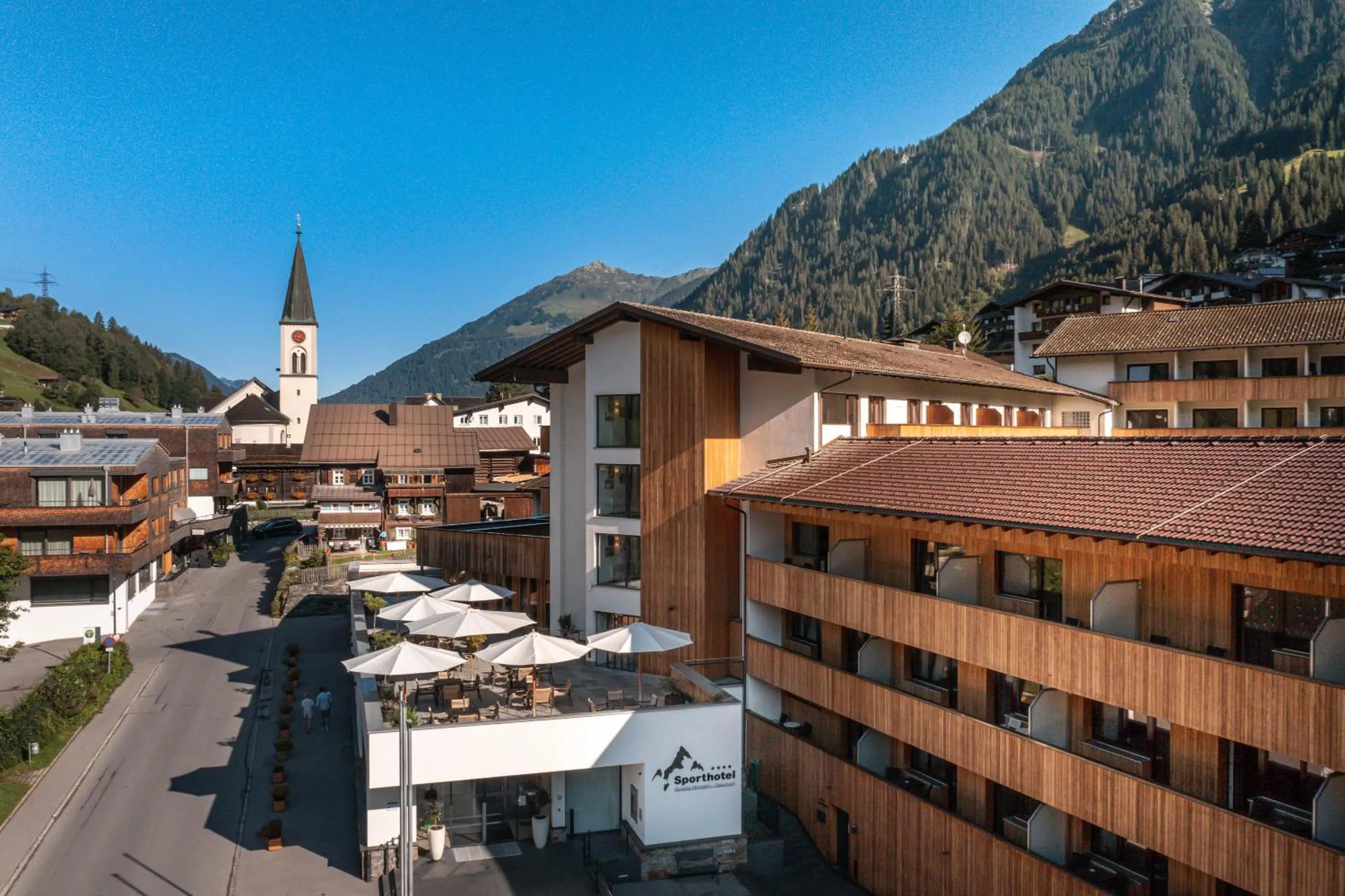 Property building in Sporthotel Silvretta Montafon