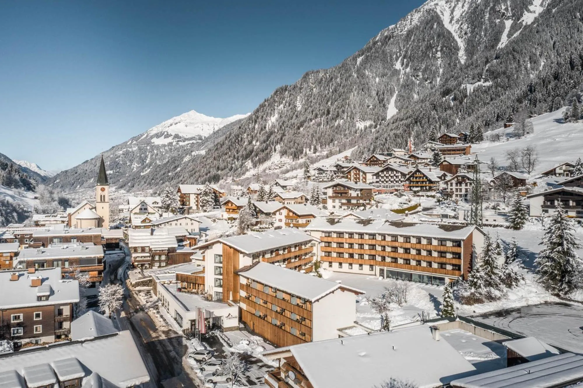 Property building in Sporthotel Silvretta Montafon