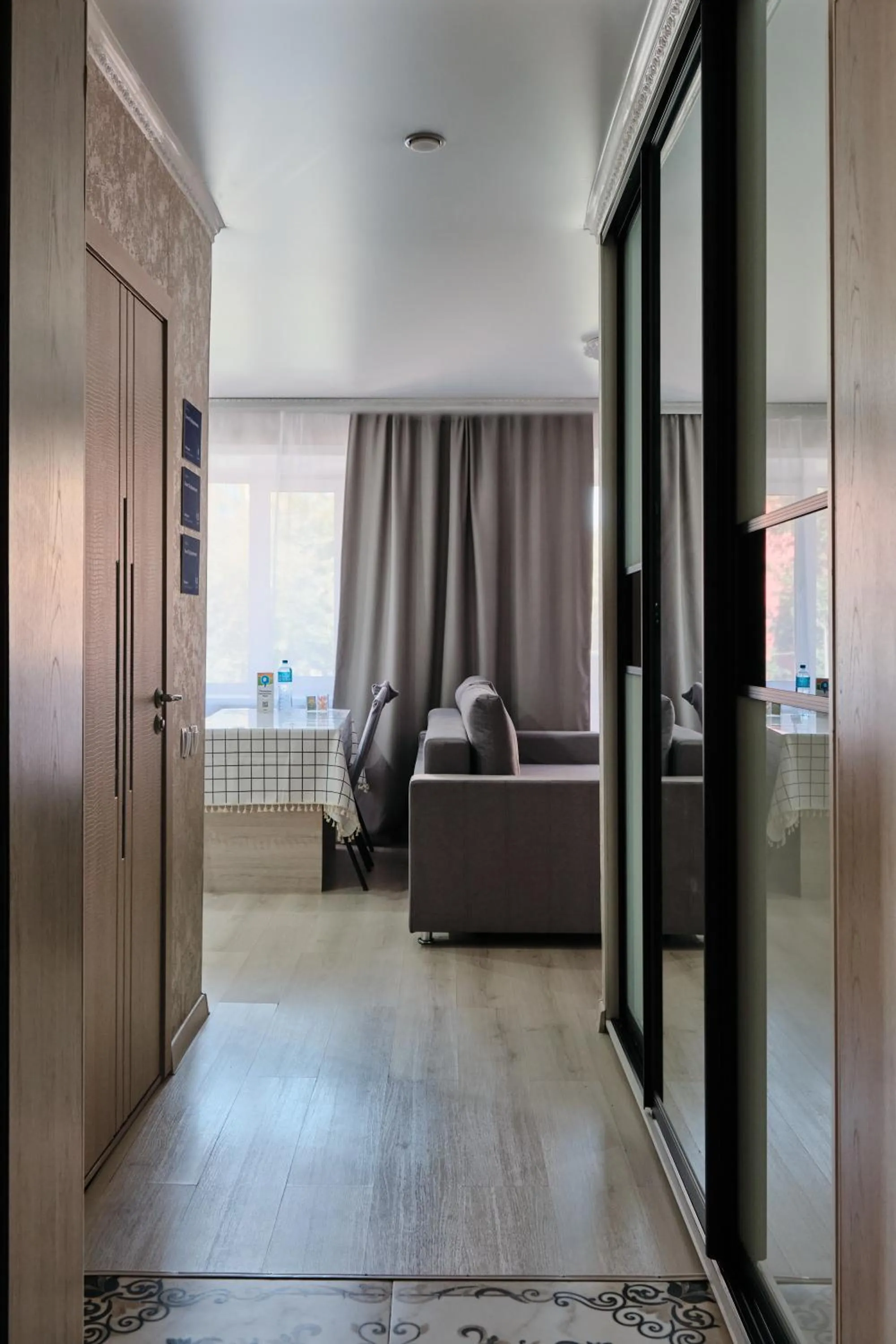 Bed in Seven City Apartments