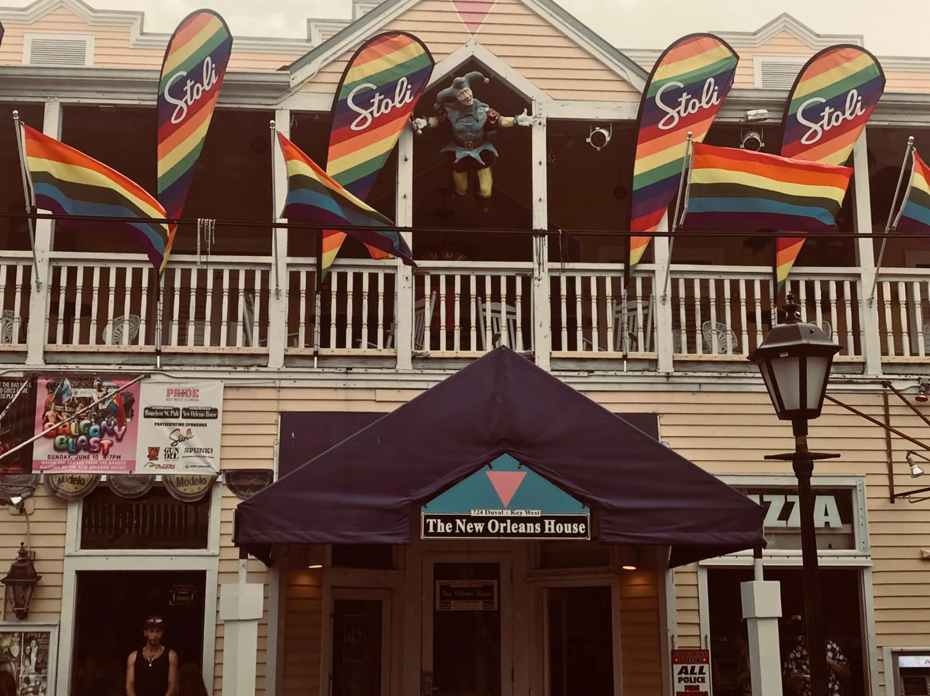 Facade/entrance in New Orleans House - Gay Male Adult Guesthouse