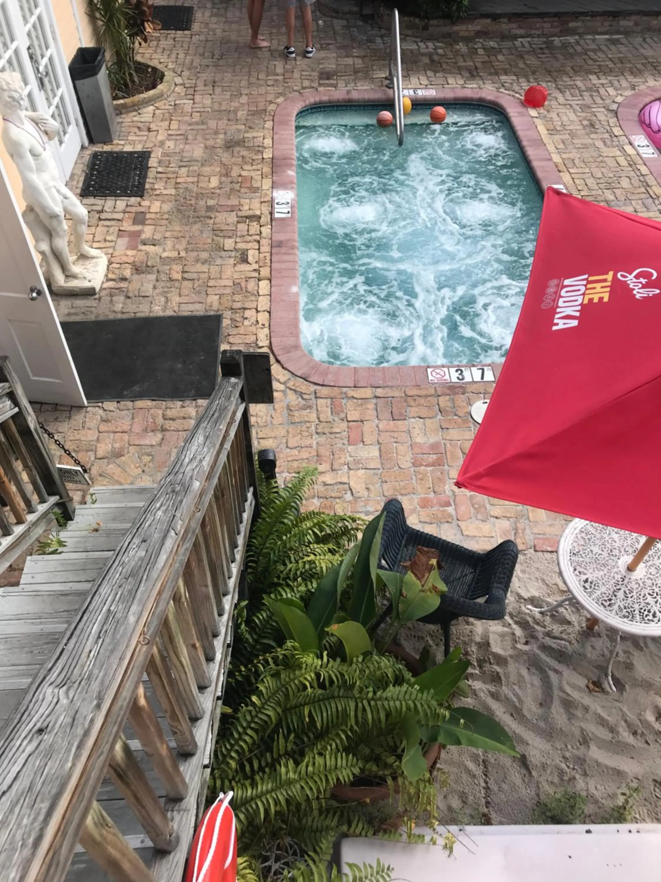 Hot Tub in New Orleans House - Gay Male Adult Guesthouse