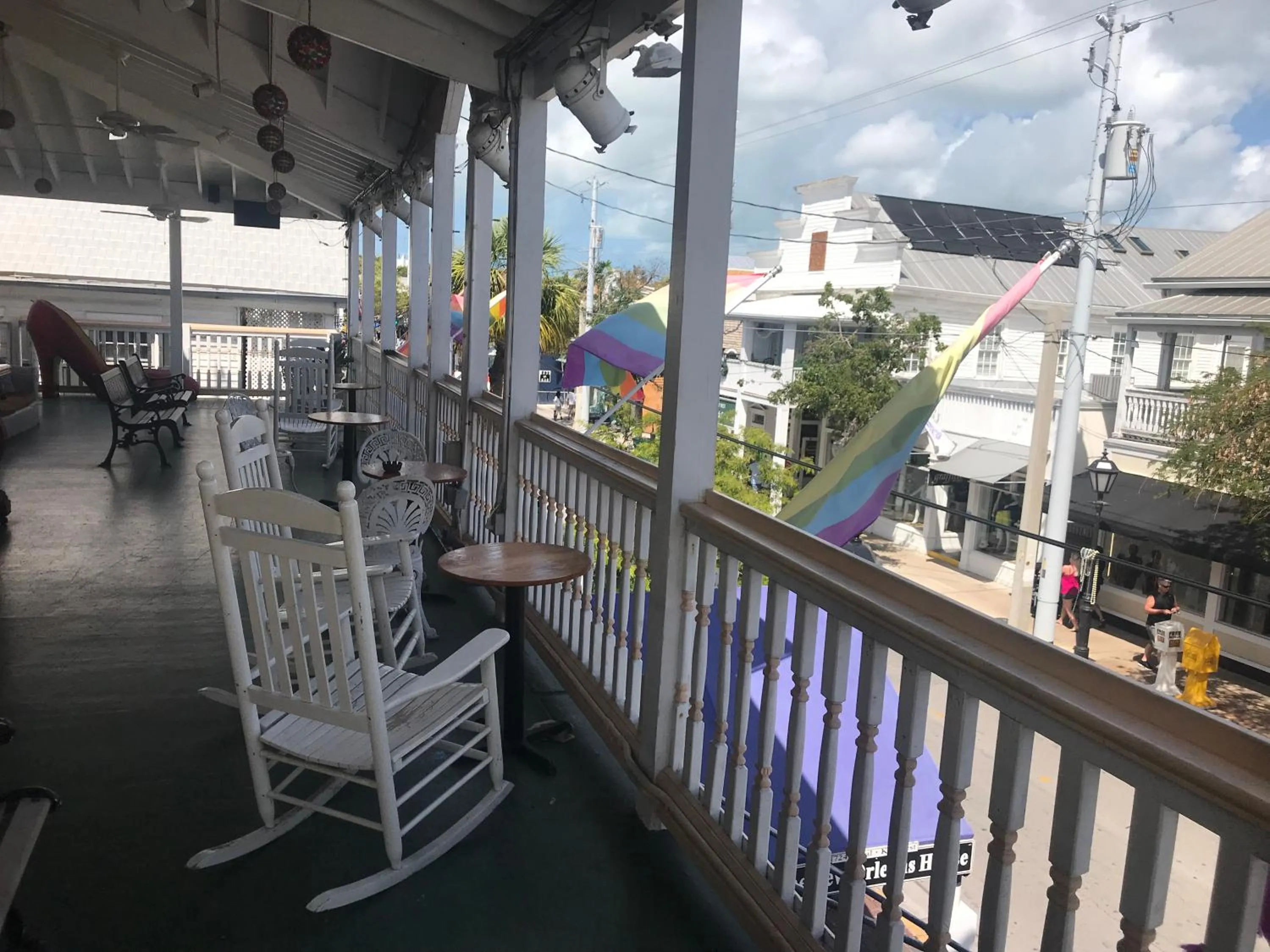 Balcony/Terrace in New Orleans House - Gay Male Adult Guesthouse