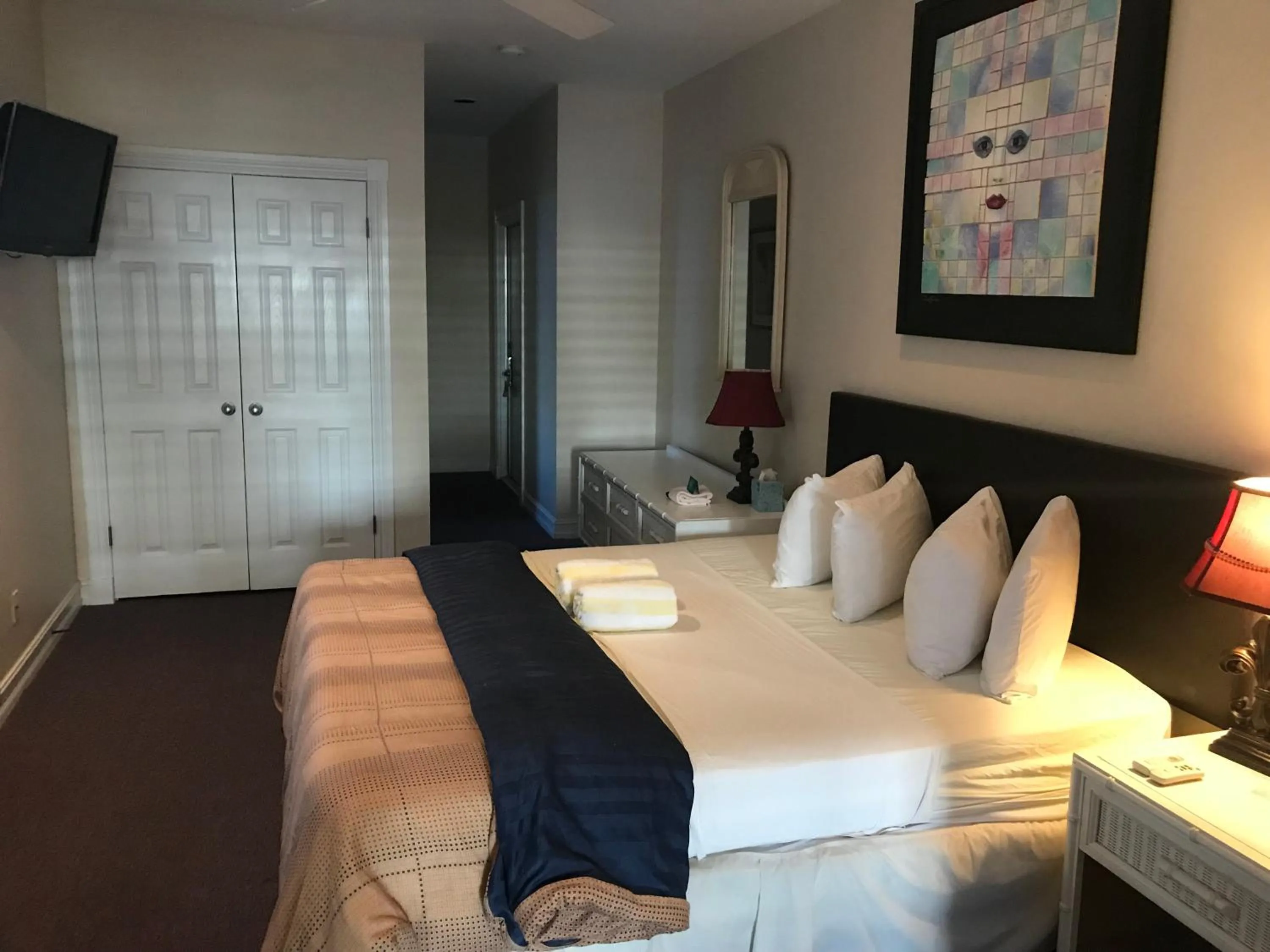 Bedroom, Bed in New Orleans House - Gay Male Adult Guesthouse
