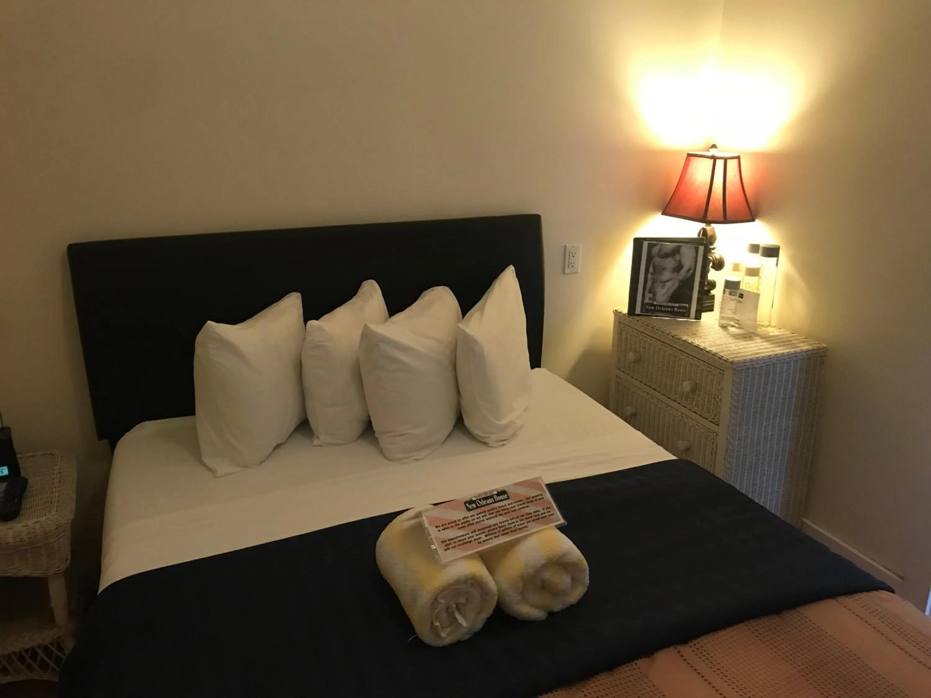 Bedroom, Bed in New Orleans House - Gay Male Adult Guesthouse