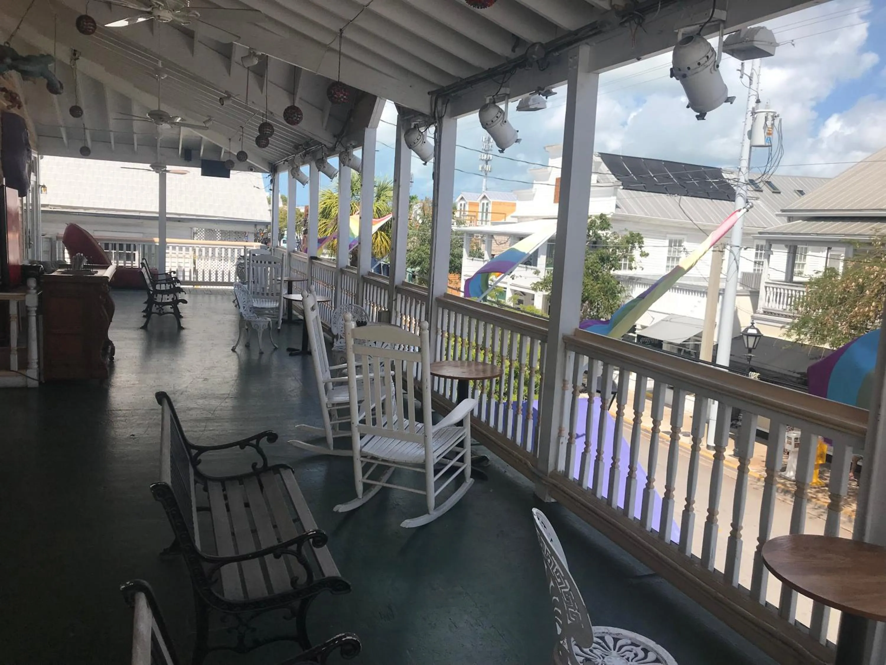 Balcony/Terrace in New Orleans House - Gay Male Adult Guesthouse